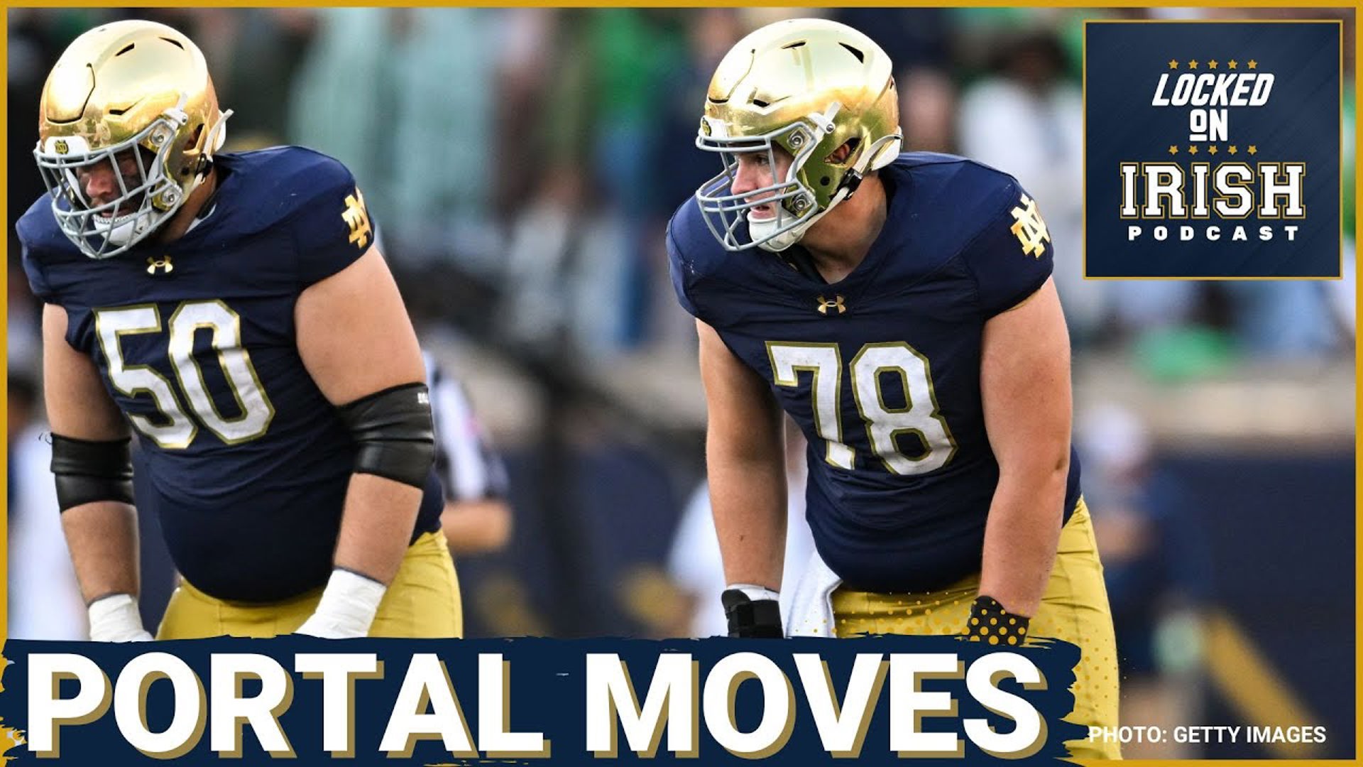 Notre Dame football players are entering the transfer portal now that the 2024 college football season has concluded.
