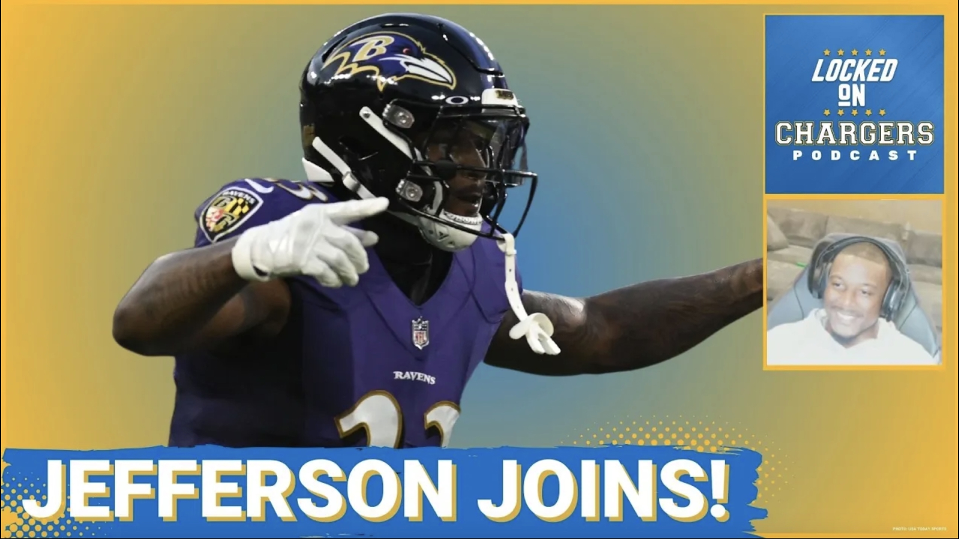 Tony Jefferson loved the Chargers growing up in San Diego, and he is ecstatic about getting the opportunity to play for them.