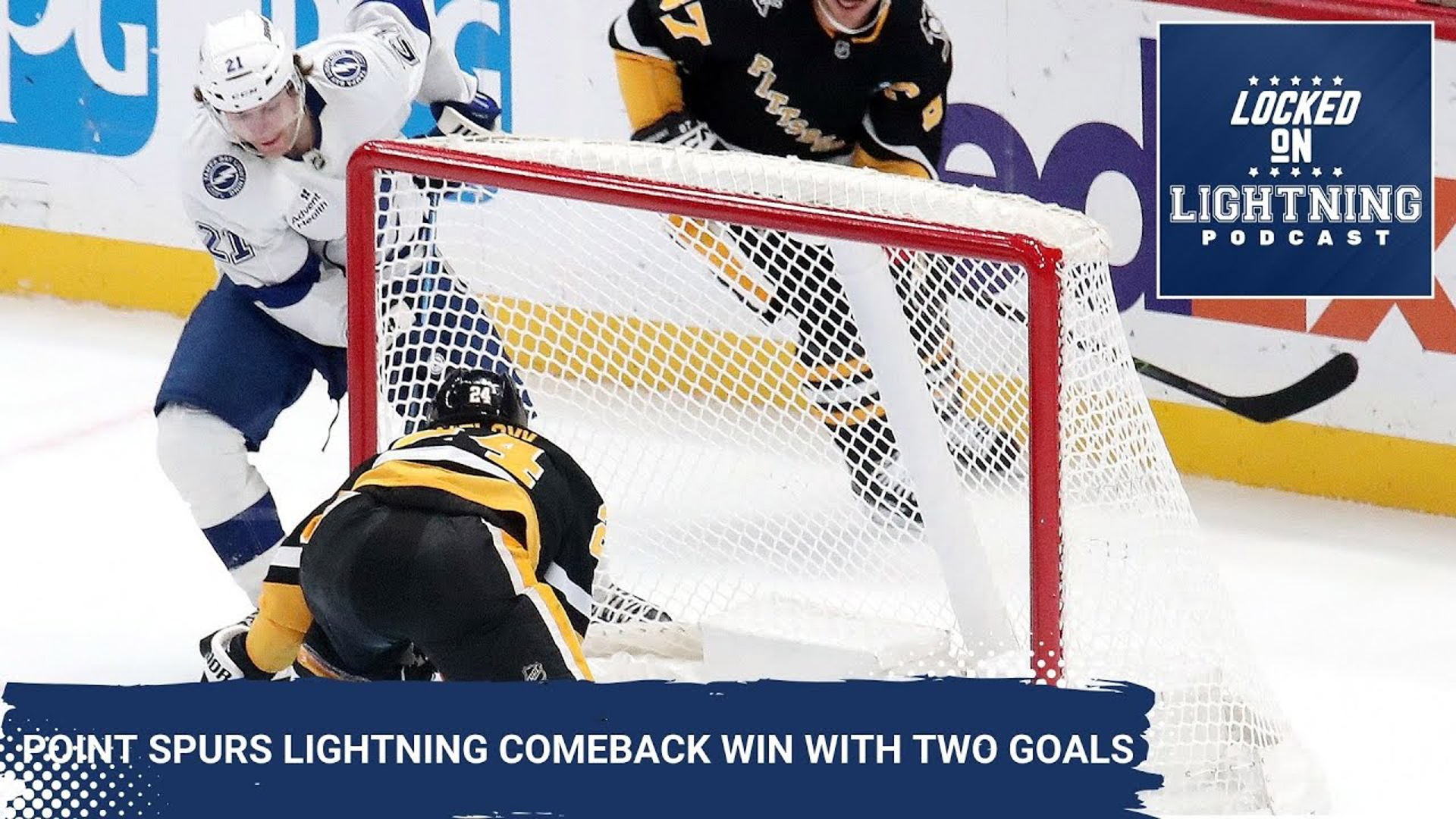 Brayden Point returned from injury and scored the game-winner in the Lightning comeback win!