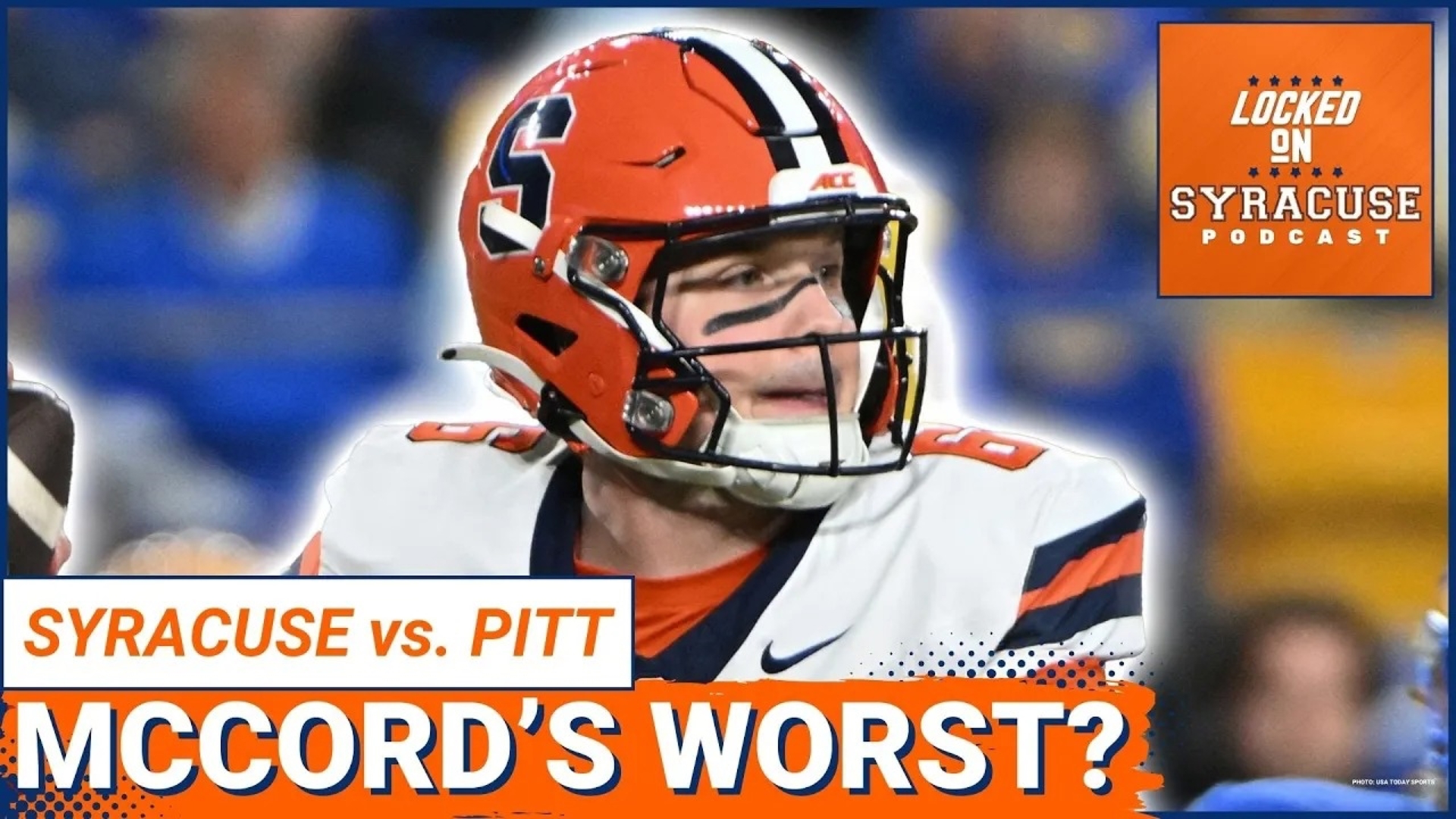 Syracuse Orange Football got destroyed at the Pittsburgh Panthers 41-13. Syracuse quarterback Kyle McCord struggled with five interceptions.