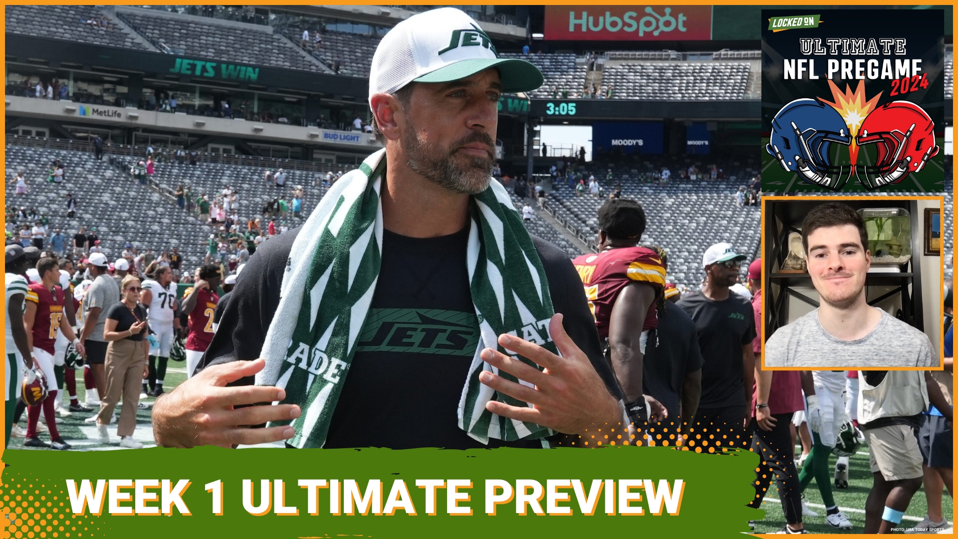 We look at the San Francisco 49ers trying to spoil Aaron Rodgers re-debut with the New York Jets, the Dallas Cowboys facing off against vs. Cleveland Browns and more