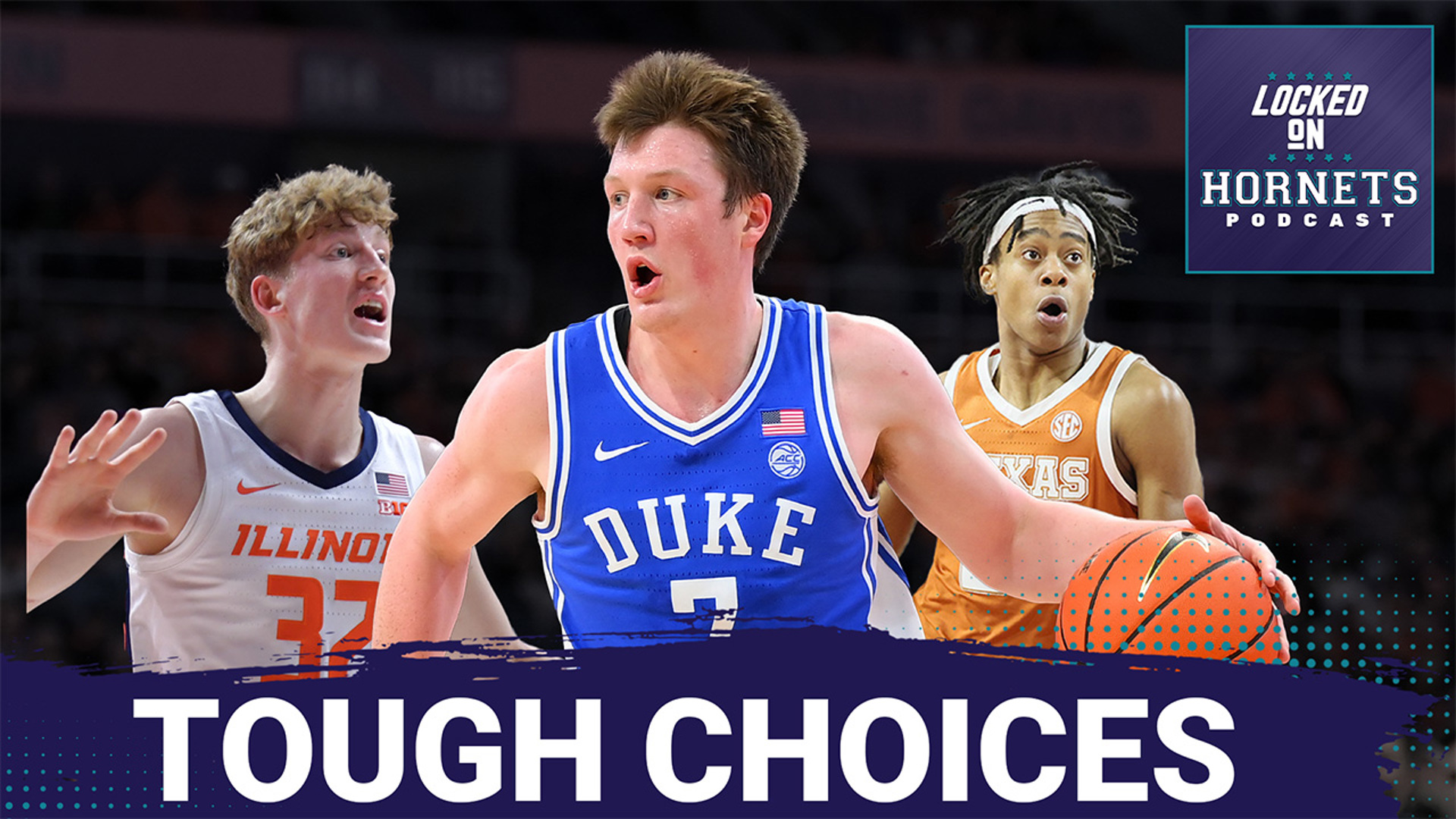 We react to Matt Moore's latest draft intel and what the Hornets might do if VJ Edgecombe is off the board at #3. Plus, Tidjane Salaun is on his grind.