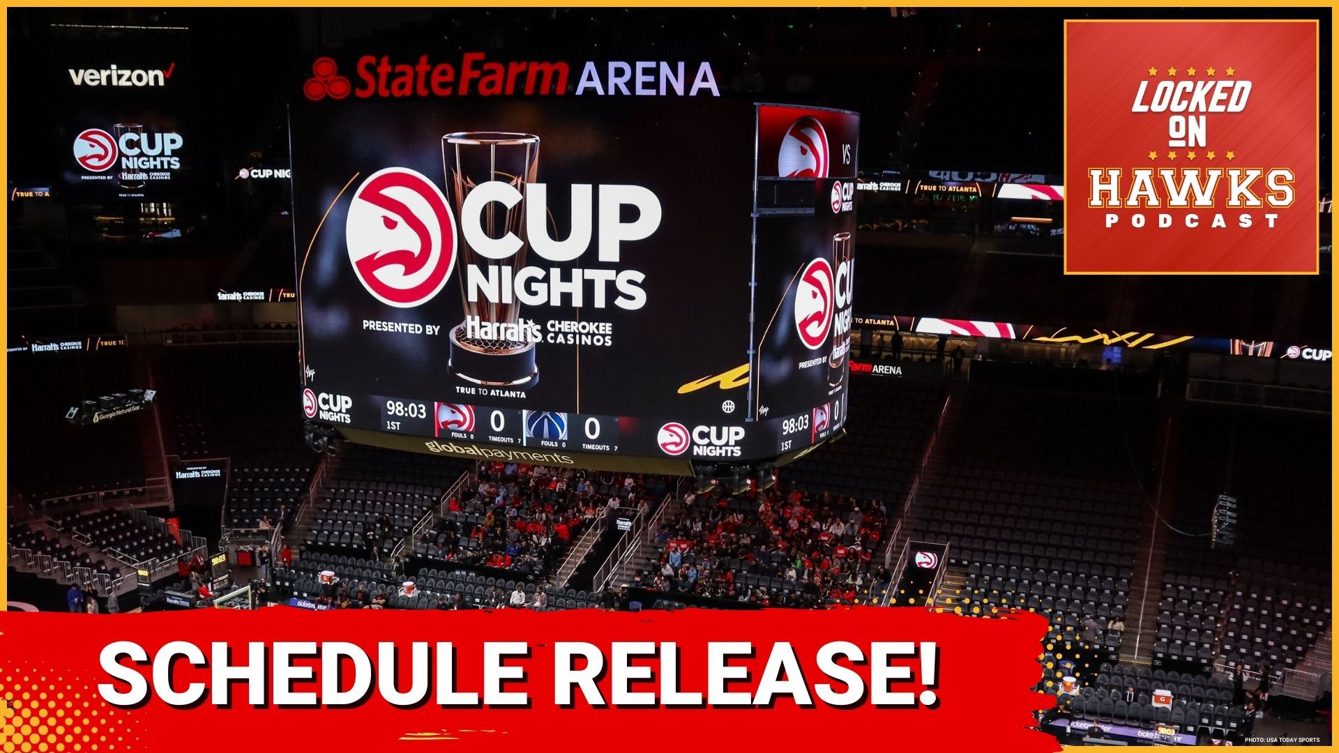 Topics include how the Atlanta Hawks will open and close the 2025-26 season, national TV games, a friendly strength of schedule, and much more.
