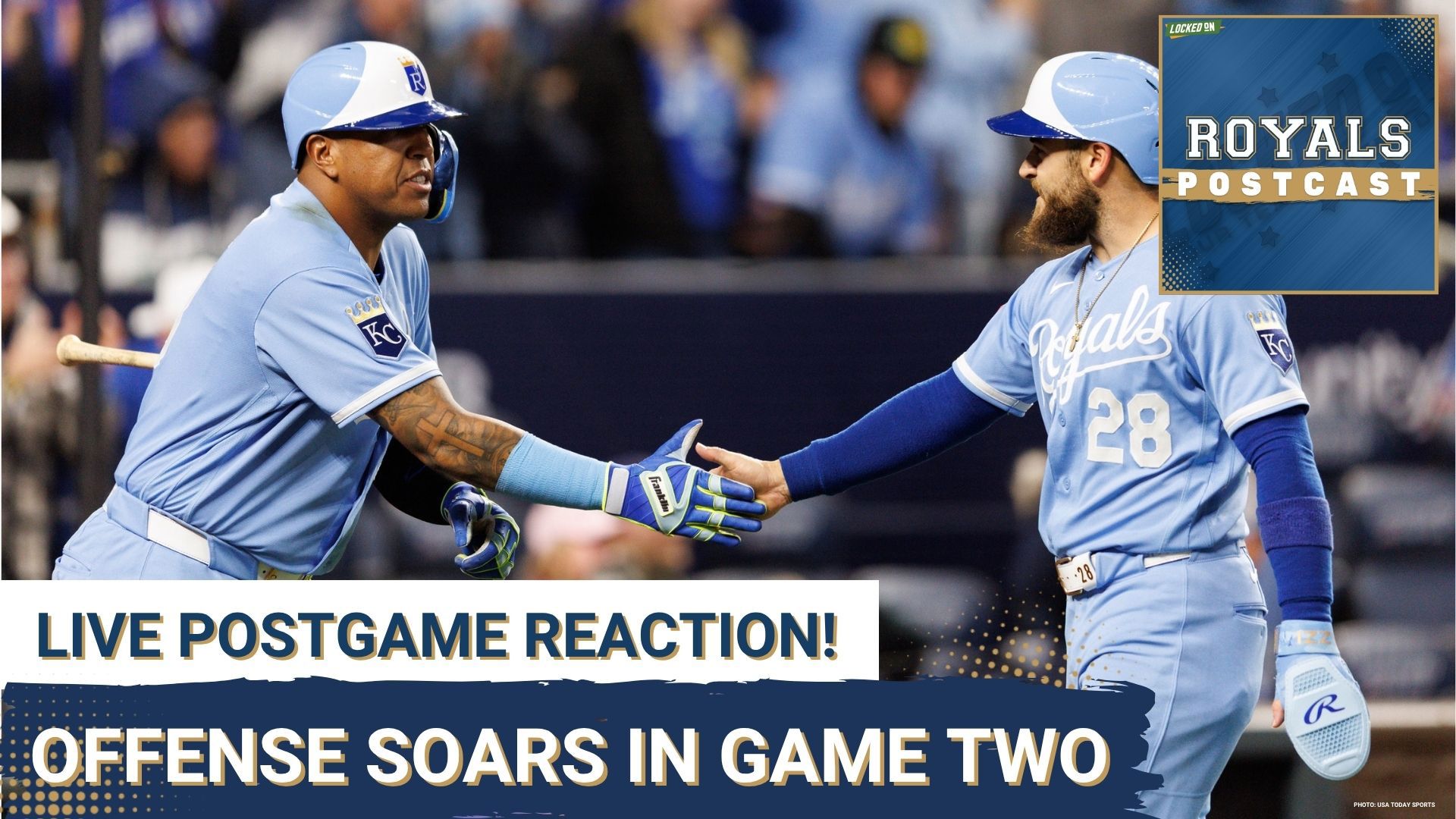 Royals POSTCAST: Kansas City Royals SPLIT Doubleheader With Milwaukee ...