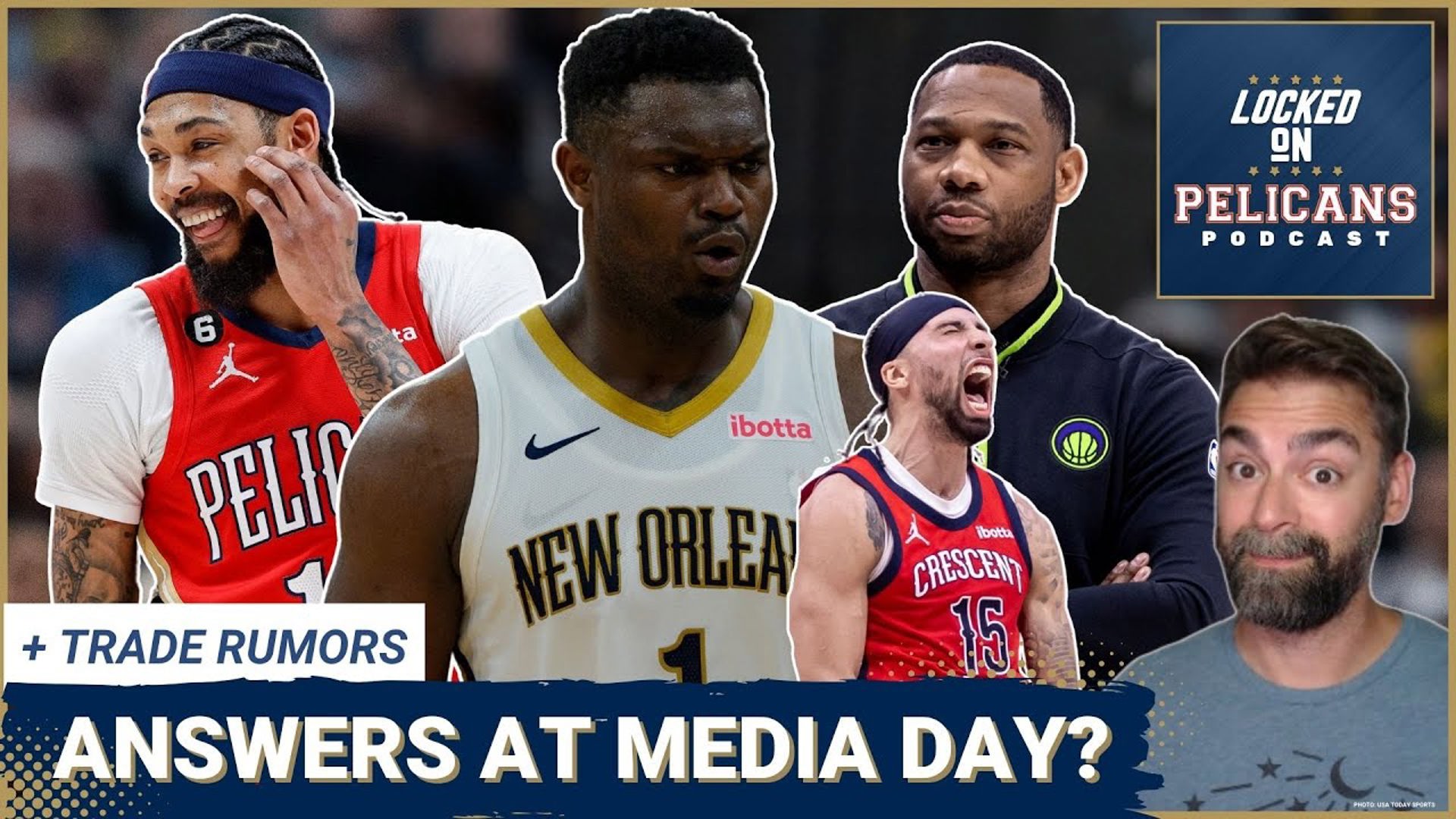 What we want to hear from Zion Williamson and Willie Green at Media Day