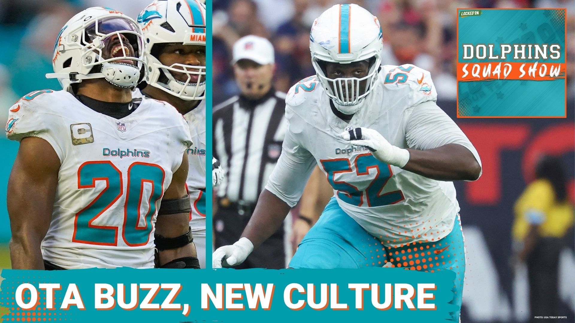 DOLPHINS SQUAD SHOW: OTA Takeaways: Malik Willis Buzz, Jordyn Brooks ...