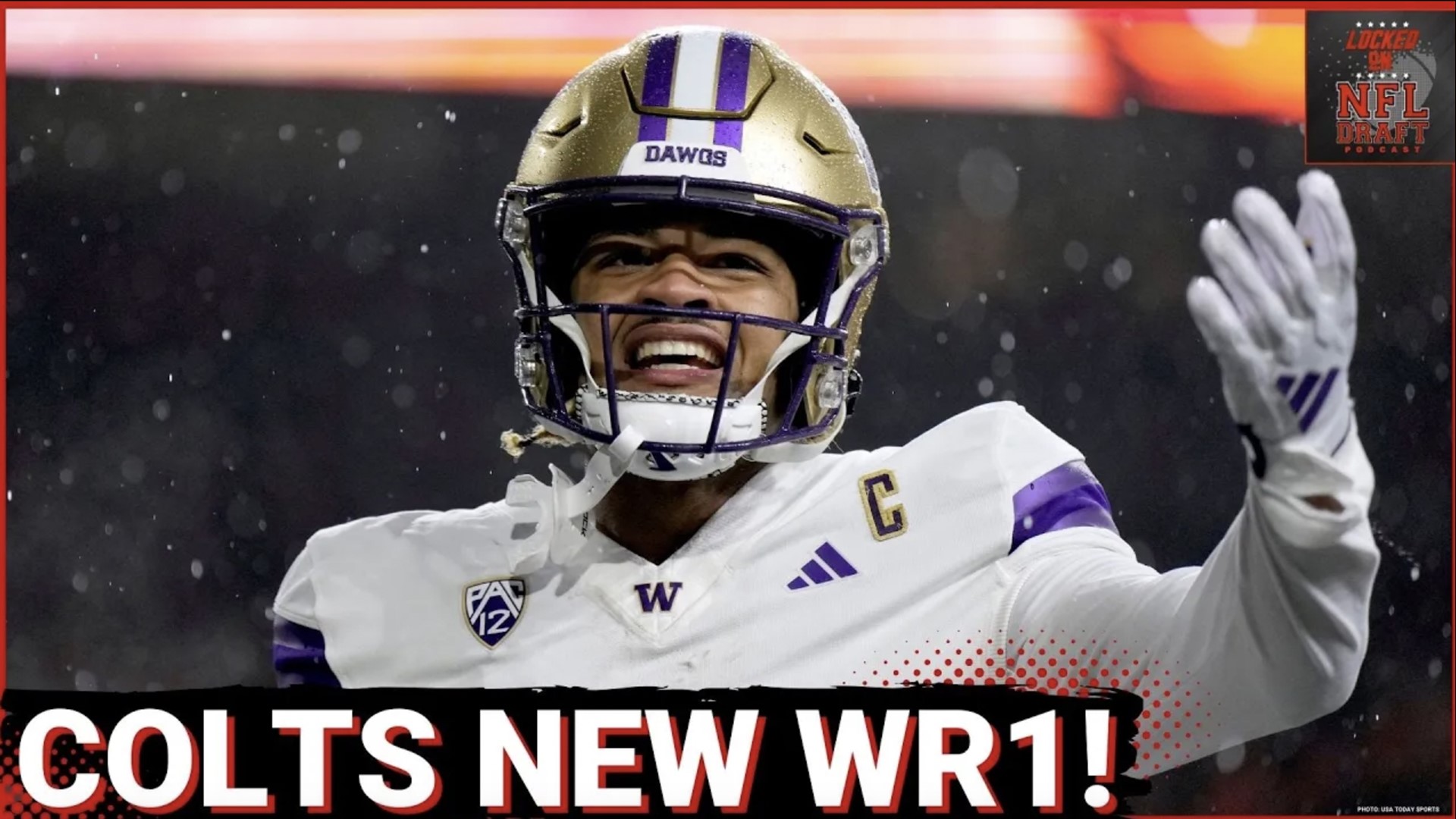 Washington WR Rome Odunze continues his tear of dominance during the 2023 season. The Indianapolis Colts should have him on their radar for the 2024 NFL Draft.
