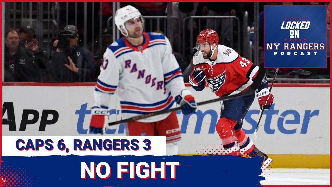 GUTLESS: Rangers FAIL to bring intensity after Tom Wilson takes out Noah Laba, lose 6-3 to Caps | kgw.com