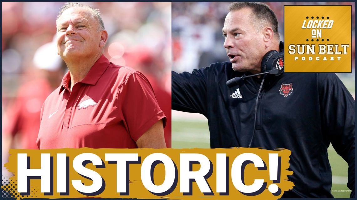 SHOWDOWN: ASTATE Red Wolves Face Arkansas Razorbacks in Historic Clash ...