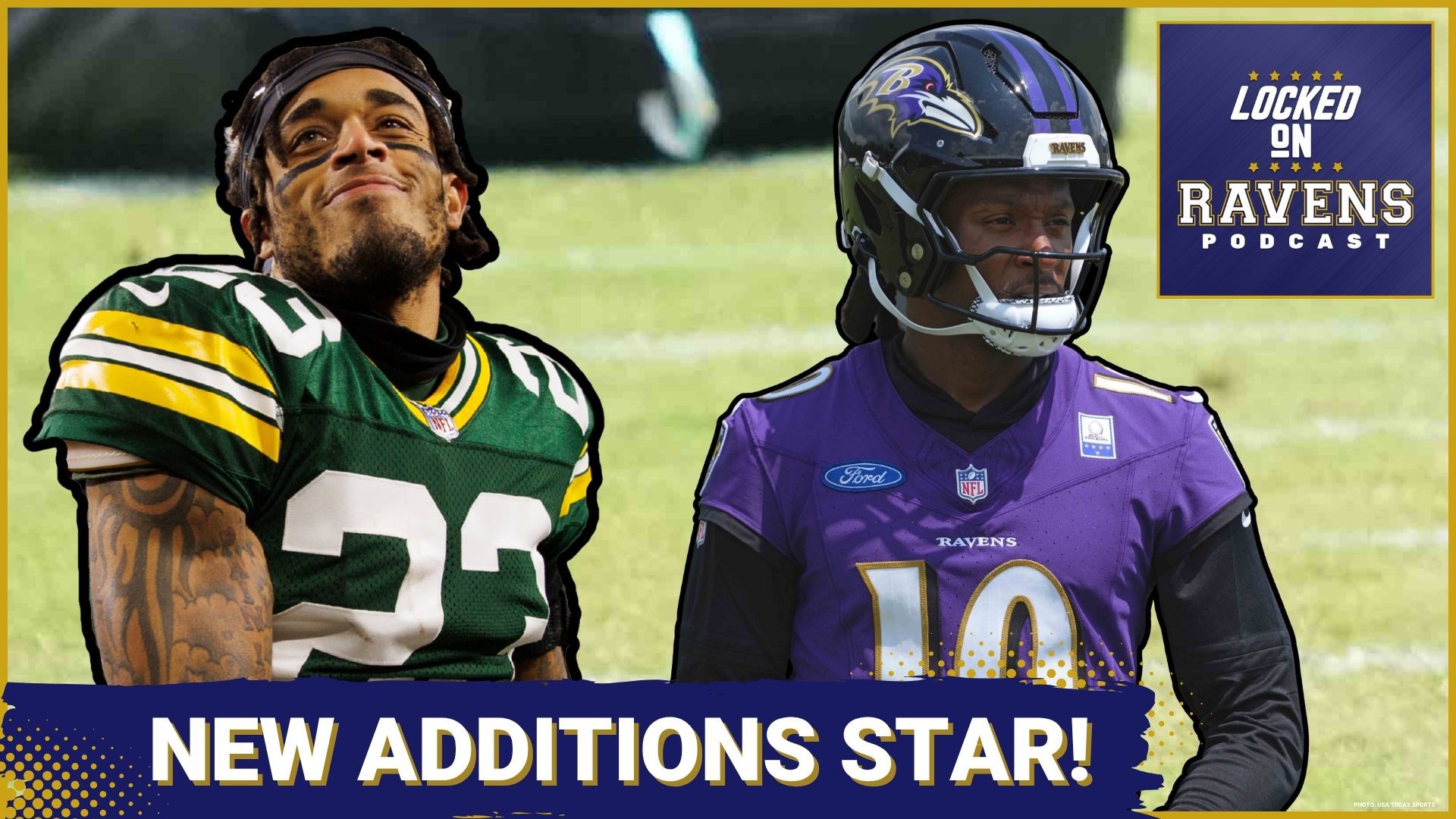 We look at the Baltimore Ravens' new additions starring at Day 1 of training camp, discussing what happened and more.