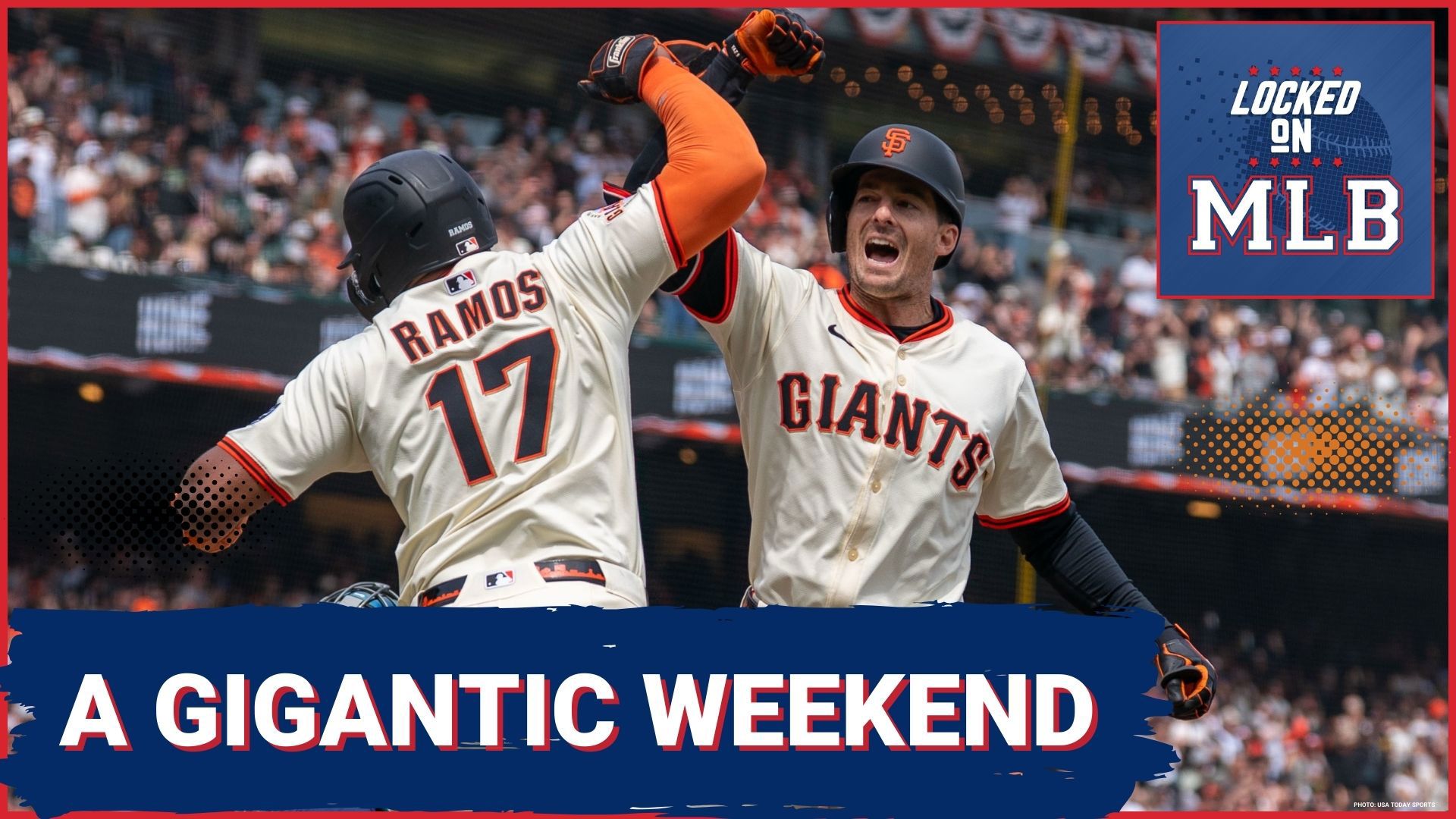 The Giants walked off another game to put themselves percentage points ahead of Los Angeles who lost a potential NLCS preview series with Philadelphia.