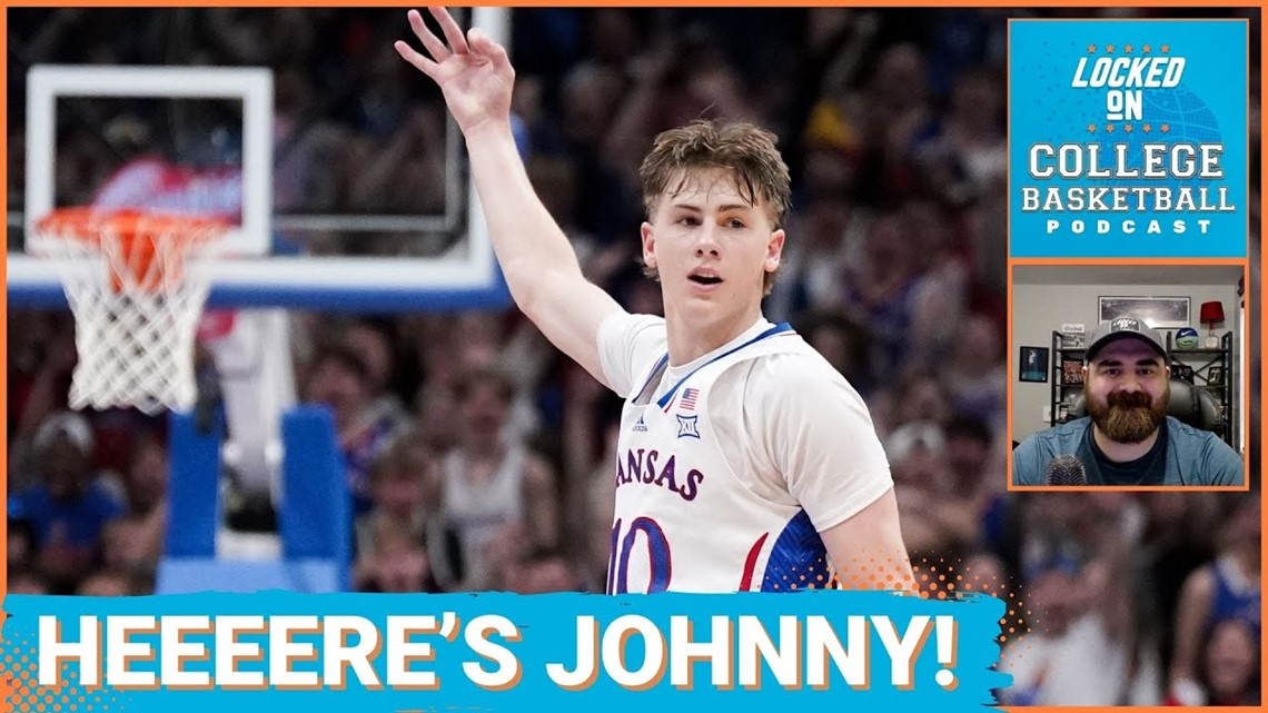 Johnny Furphy is the ANSWER for Kansas on Big Monday | RJ Davis is a ...