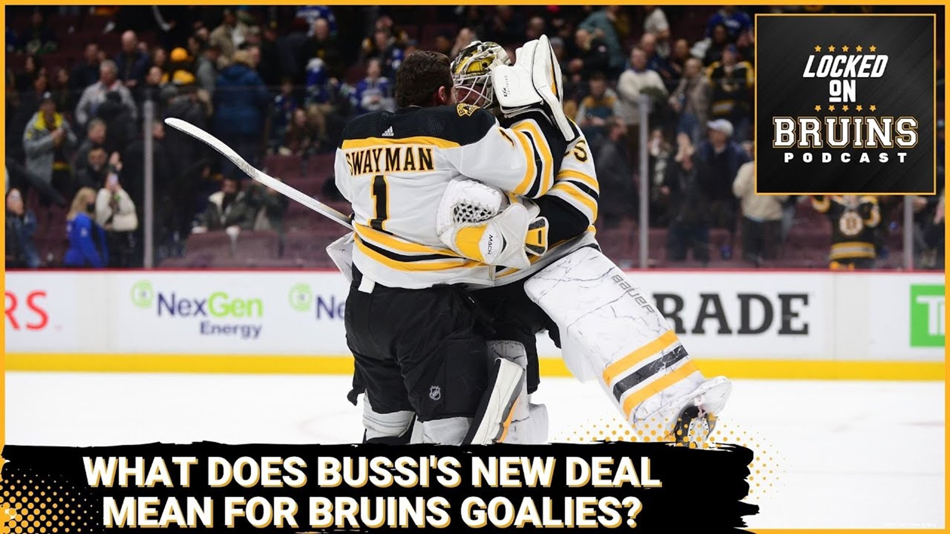 What Brandon Bussi Re-signing Means For Jeremy Swayman, Linus Ullmark ...