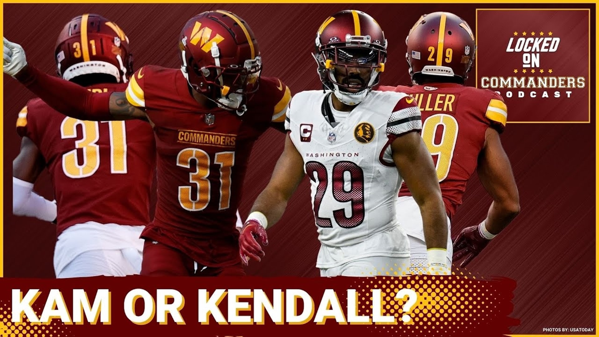 Washington Commanders defensive backs Kendall Fuller and Kamren Curl may have their status impacted by the upcoming free agent class.