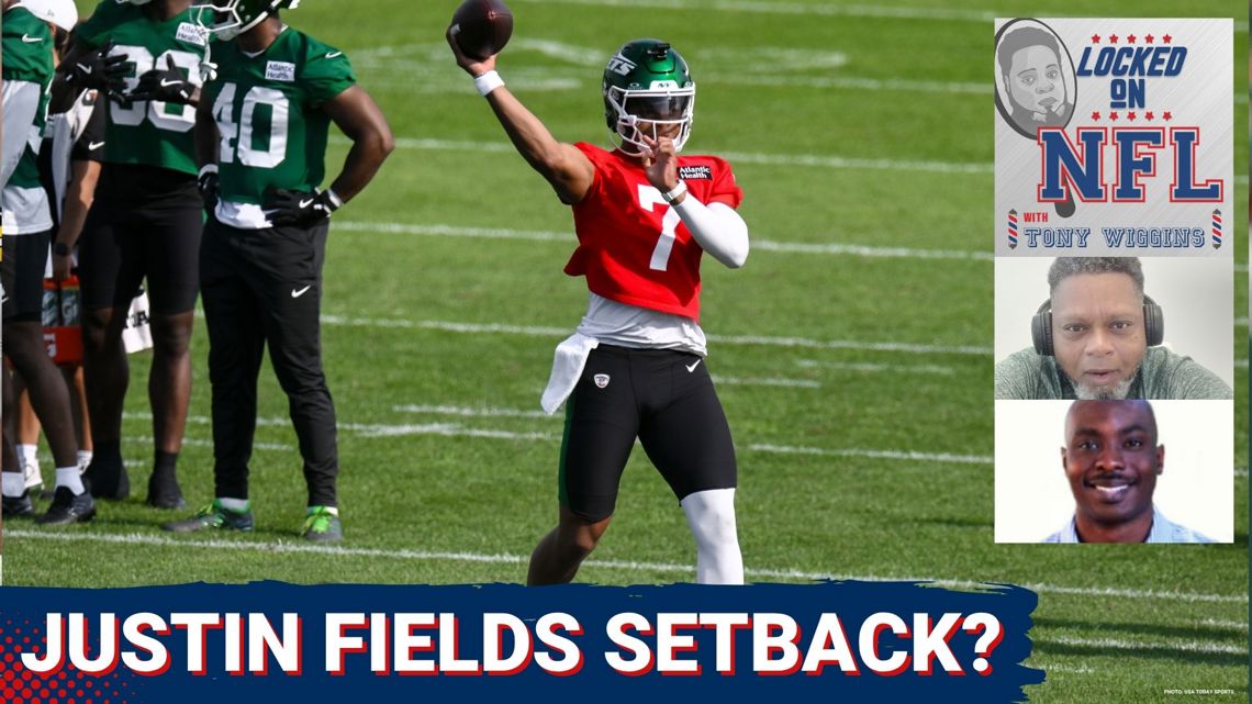 Jets’ Justin Fields Returns After Dislocated Toe