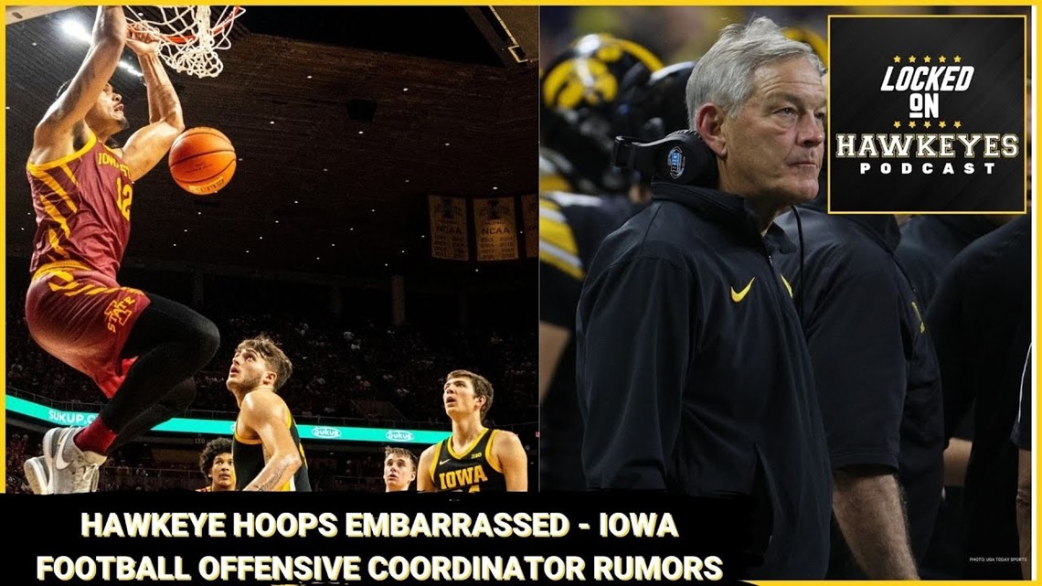 Hawkeye Hoops embarrassed at ISU Iowa Football offensive coordinator