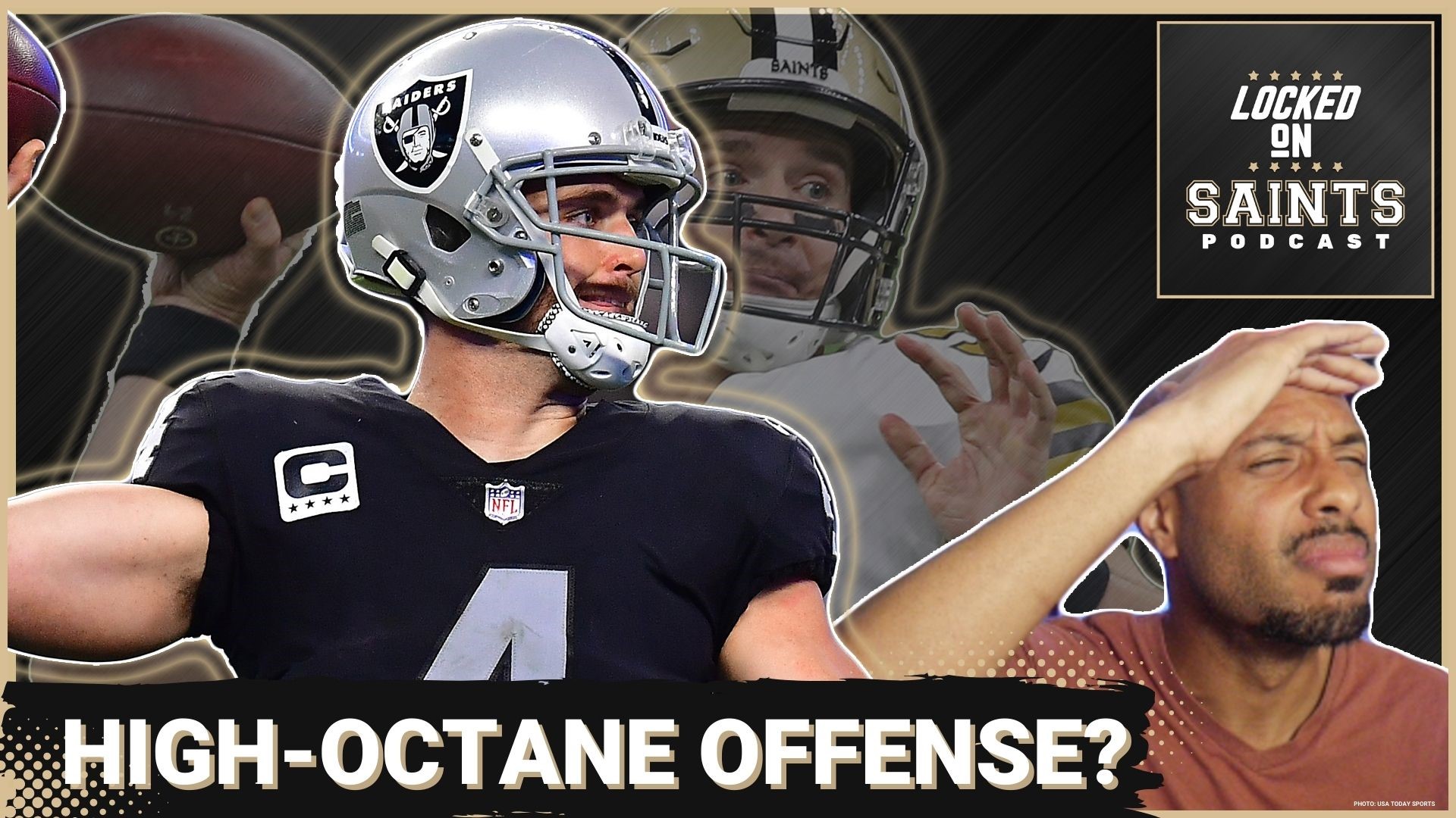 Can New Orleans Saints get back glory days on offense with Derek Carr?