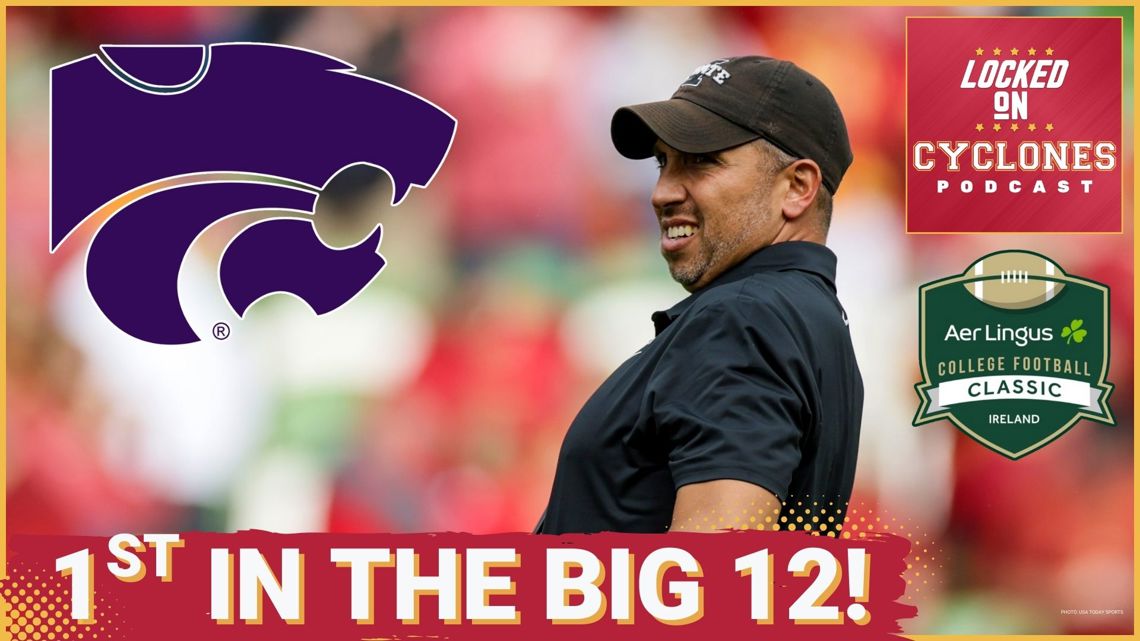 No. 22 Iowa State Edges No. 17 Kansas State 24-21 in Dublin Season Opener