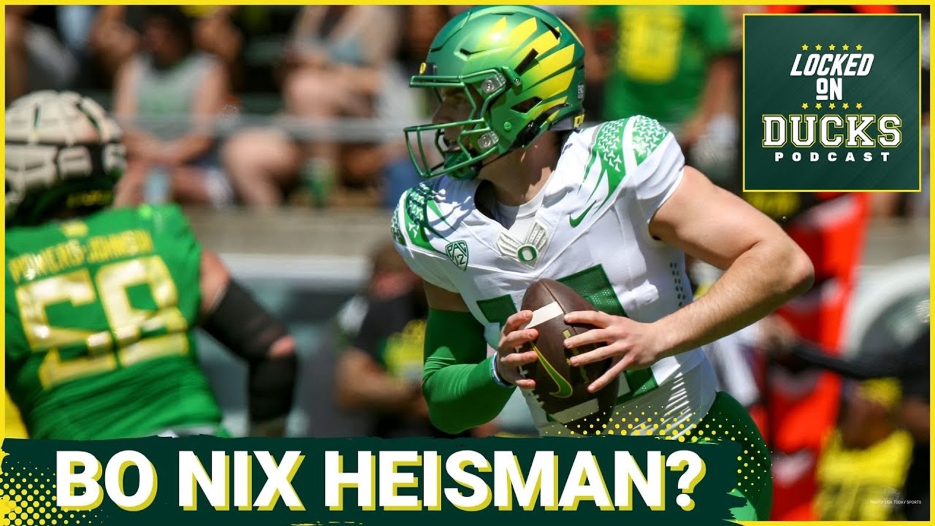 Bo Nix came over from Auburn and gave Oregon fans mixed feelings about the prospect of him being the Ducks' starting quarterback last season.