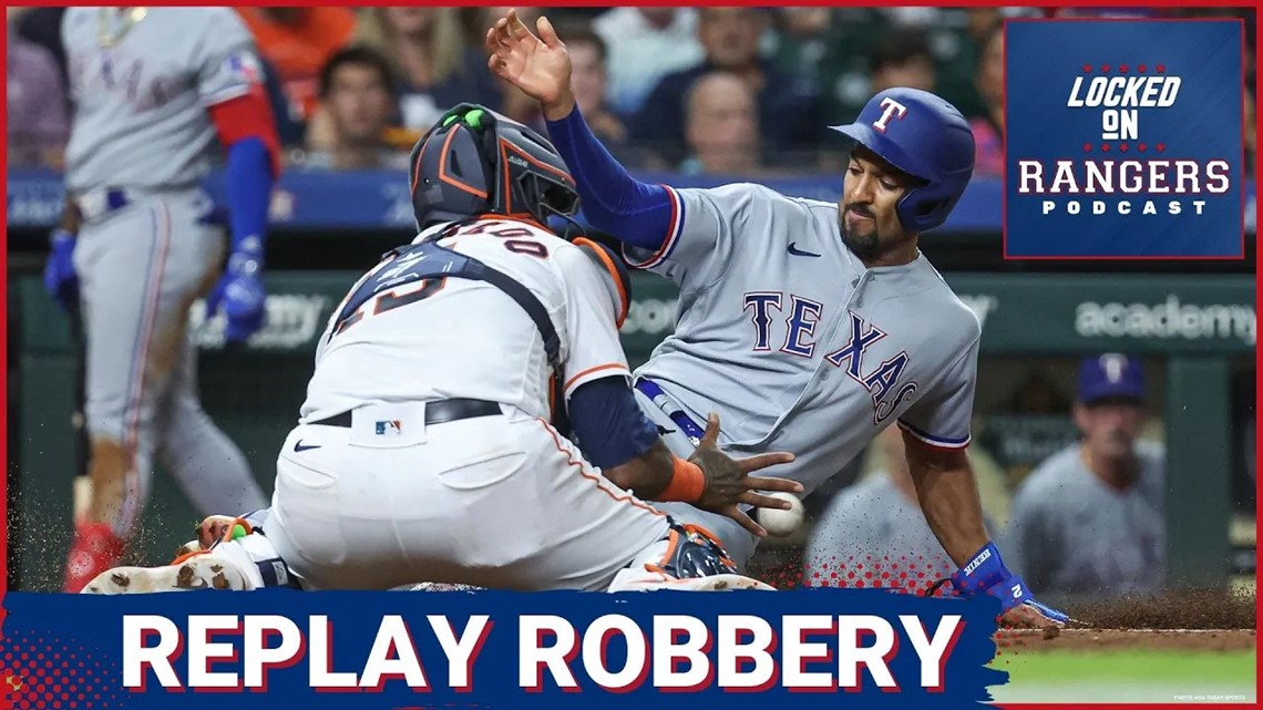 Texas Rangers robbed again by replay against Houston Astros. Will