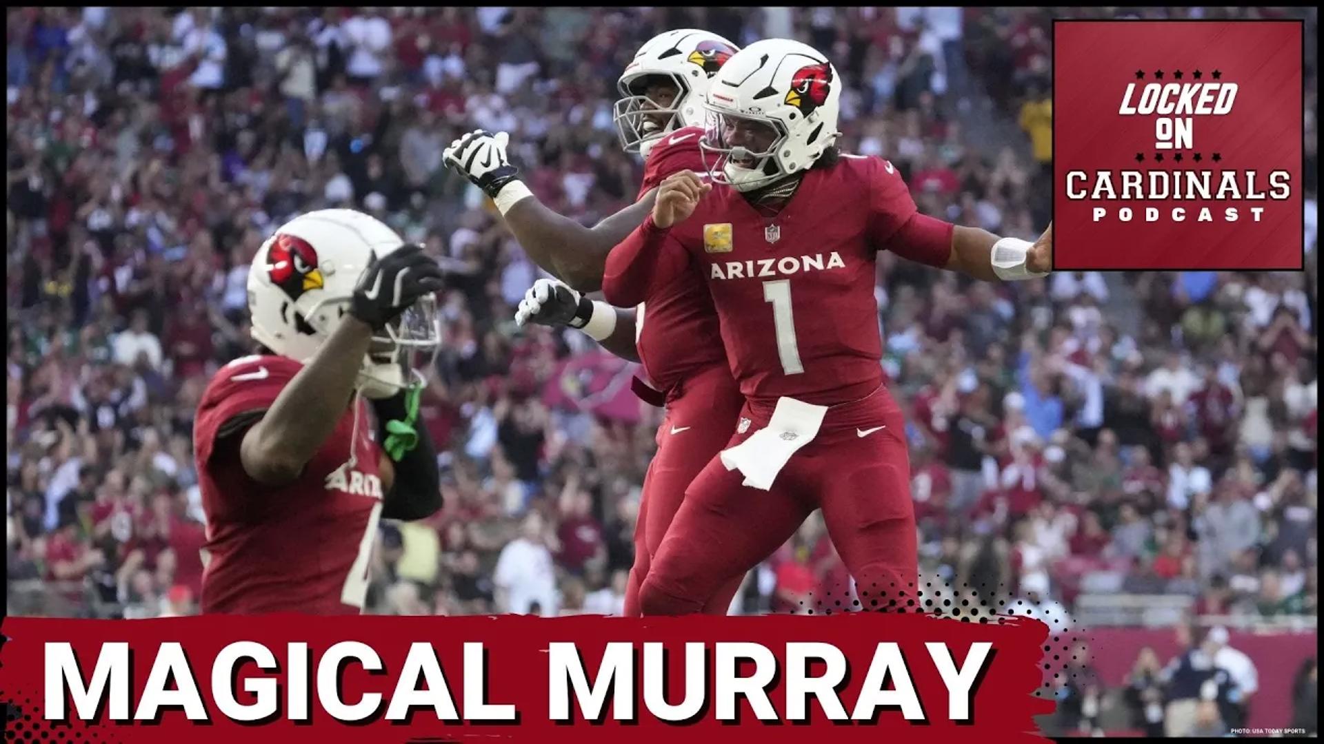 Kyler Murray and the Arizona Cardinals dominated Aaron Rodgers and the New York Jets 31-6 to move to 6-4 on the season and stay atop the NFC West through Week 10.