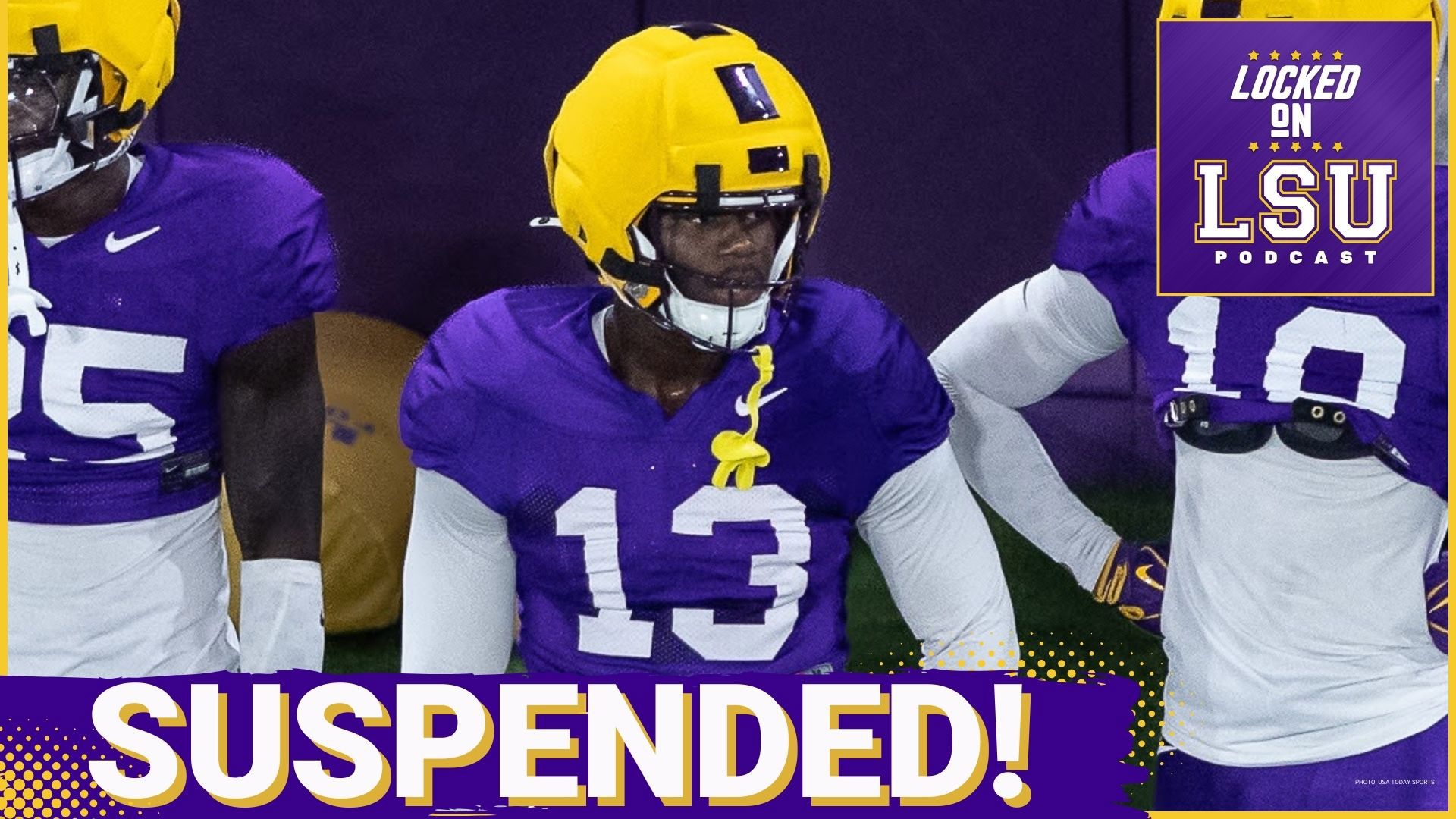 Safety AJ Haulcy, the Houston transfer who was expected to be a huge upgrade in the secondary, has been suspended for the first half against Clemson.
