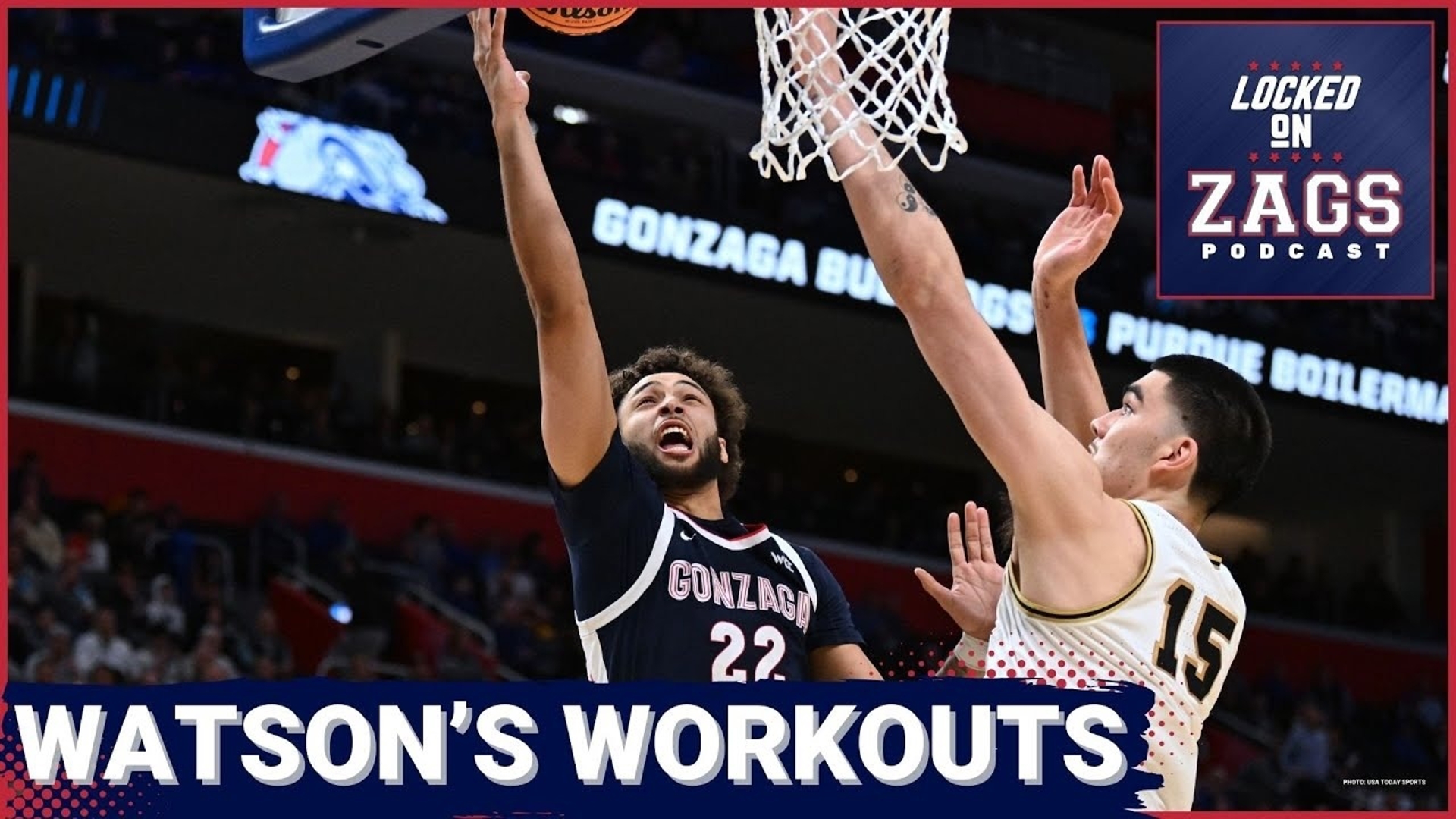 Gonzaga Bulldogs forward Anton Watson has worked out for seven different NBA teams, with one week remaining until the NBA draft begins.