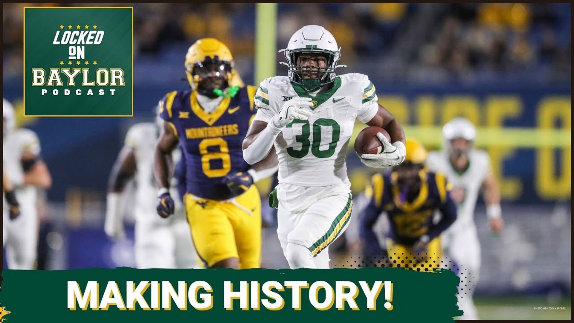 For the first time ever, the Baylor Bears have won a football game in Morgantown, and they did it in style.