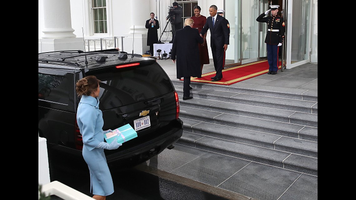 Michelle Obama reveals what was in that Tiffany's gift from Melania ...