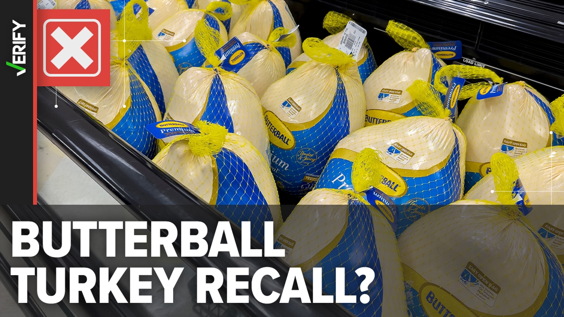 An old PETA video that’s resurfaced online alleges that Butterball employees abused turkeys. But those turkeys aren’t recalled ahead of Thanksgiving 2024.