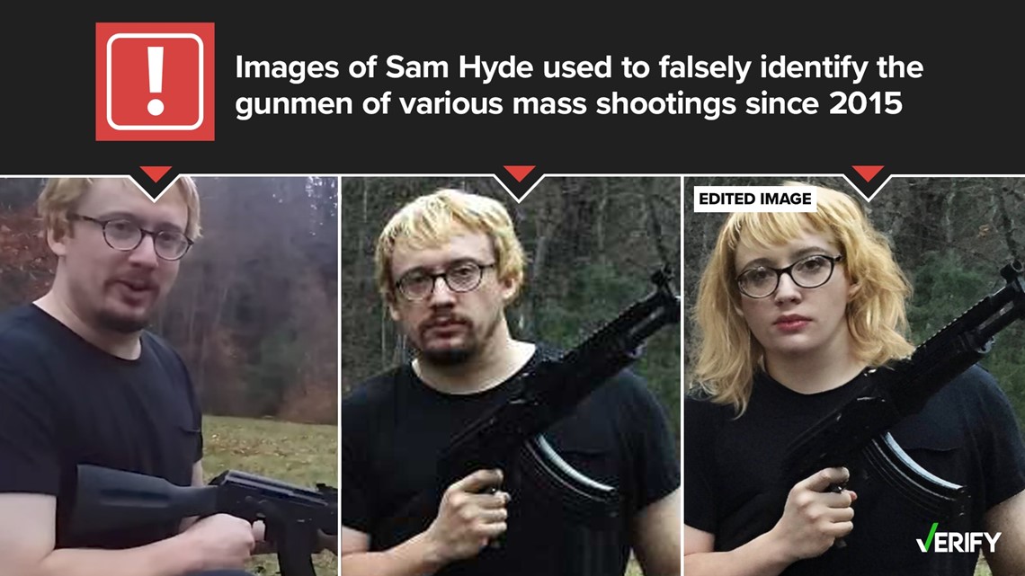 Madison school shooting Sam Hyde meme false shared