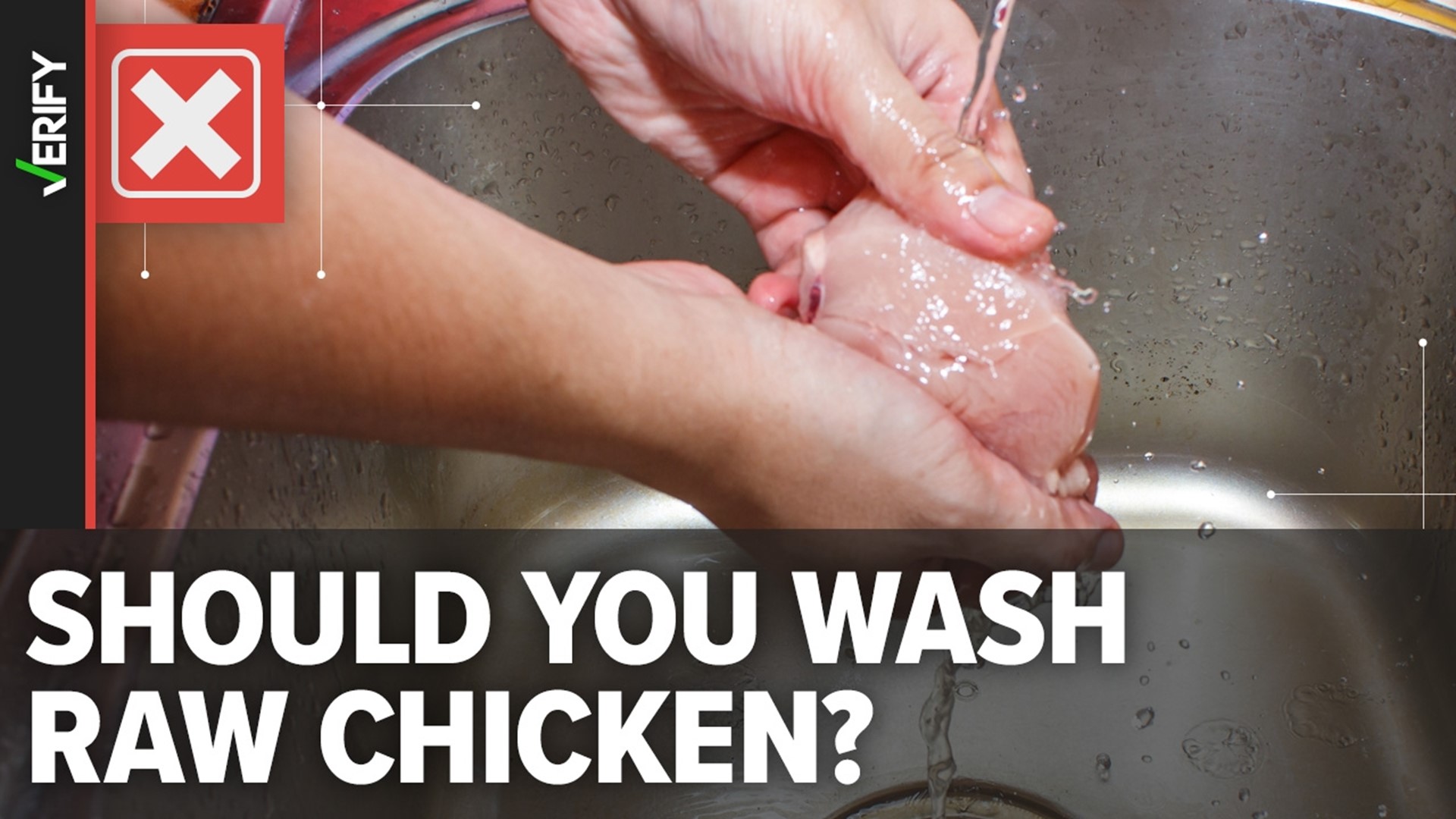 Food safety experts don’t recommend washing raw chicken because it increases the risk of cross-contamination in the kitchen, which can cause foodborne illness.