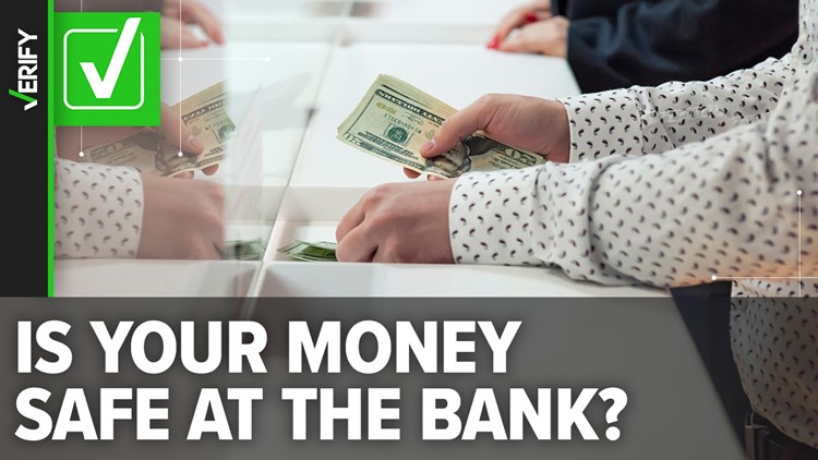 If you have less than $250K in your bank account, your money is protected