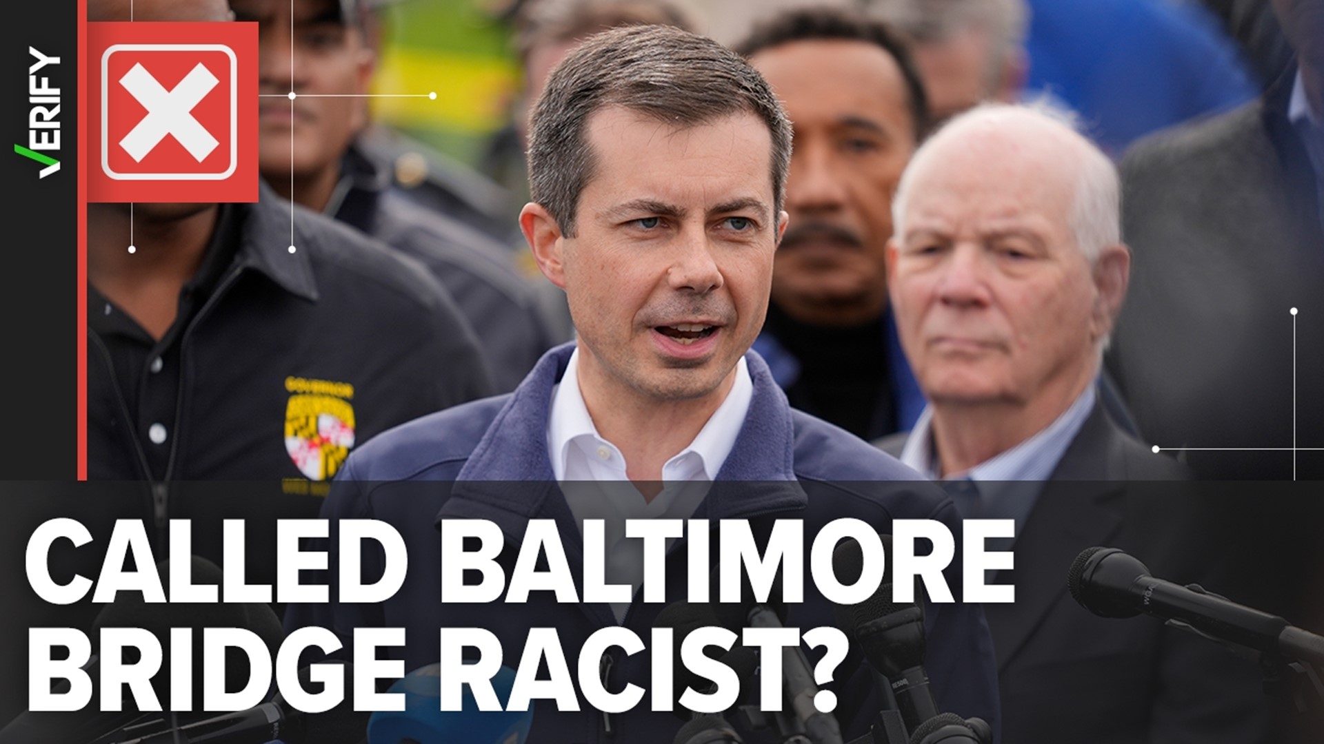A video of Pete Buttigieg talking about race and infrastructure has been shared with claims he is talking about the Key bridge collapse. The video is from Nov. 2021.