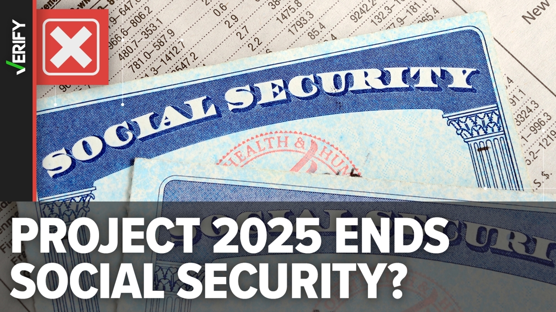 Does Project 2025 want to eliminate Social Security benefits? | kgw.com