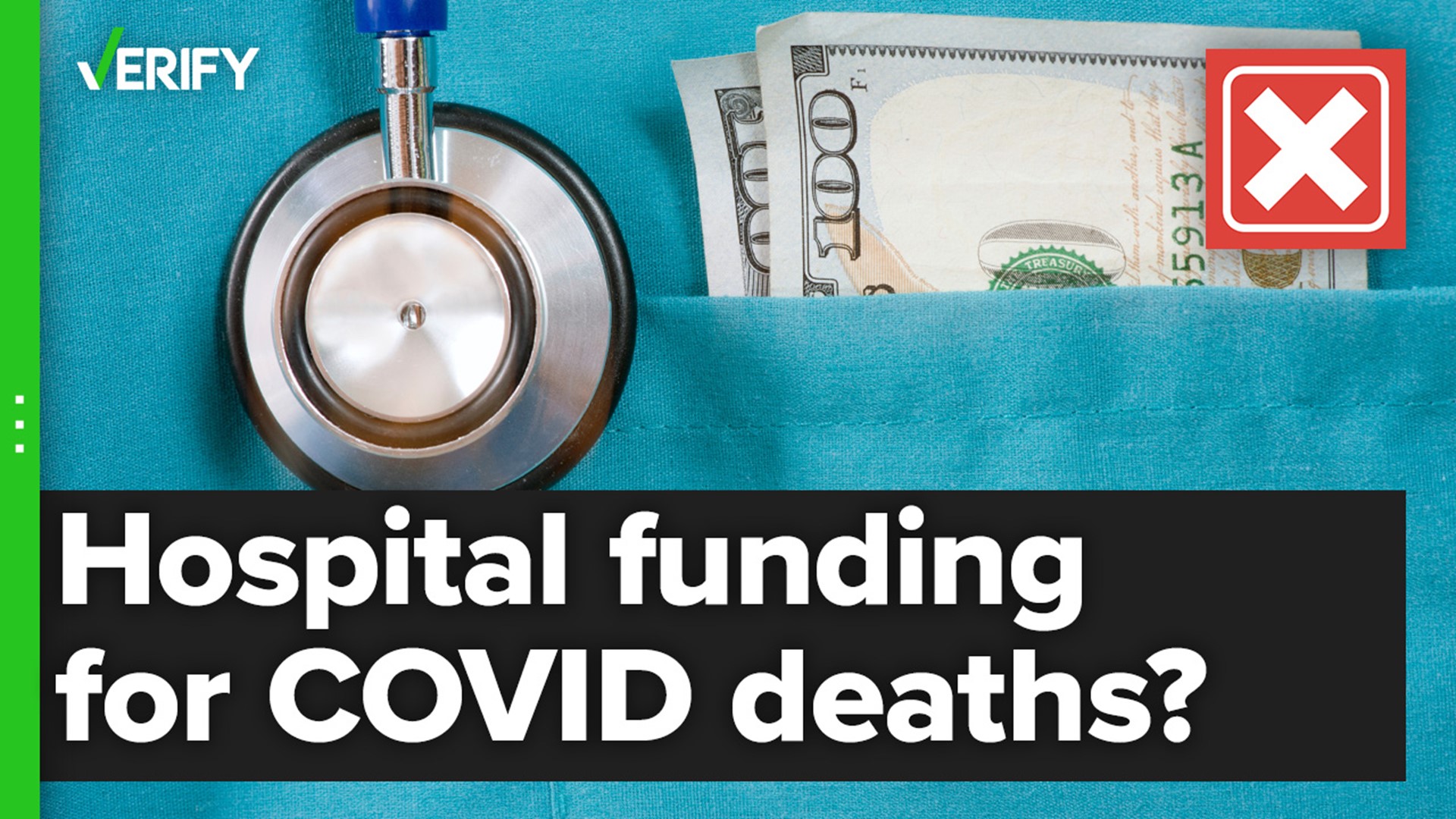 Hospitals don’t get more money for listing COVID-19 as a cause of death, but they do get a bump in payment from Medicare if a patient has a COVID-19 diagnosis.