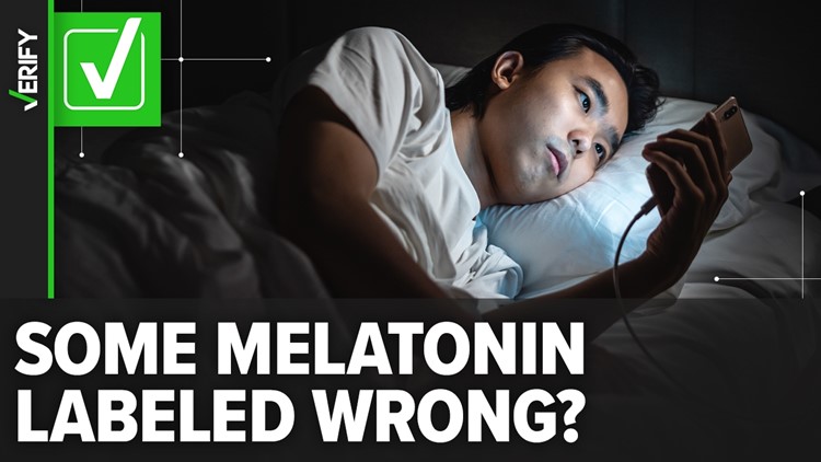 Yes, studies have found some melatonin supplements contain mislabeled doses