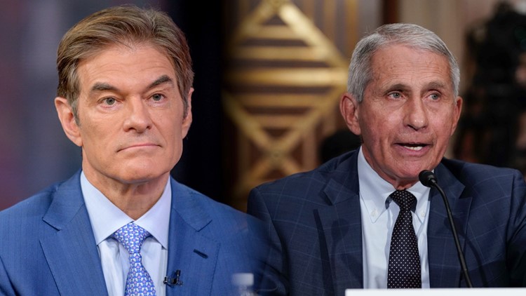 Dr. Oz Calls Dr. Fauci a 'Petty Tyrant,' Challenges Him to a Debate