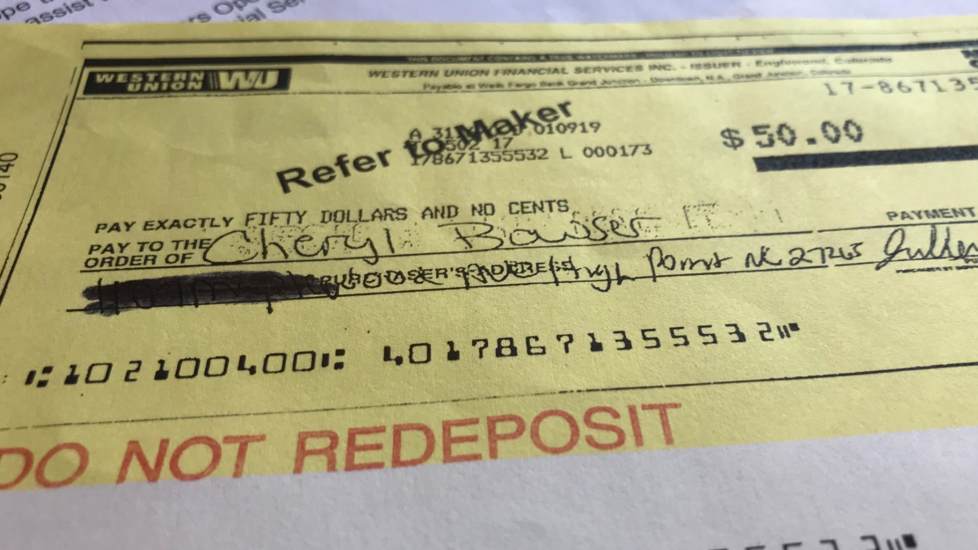 It started with a purchase at Harris Teeter and the trail lead all the way to Wells Fargo.