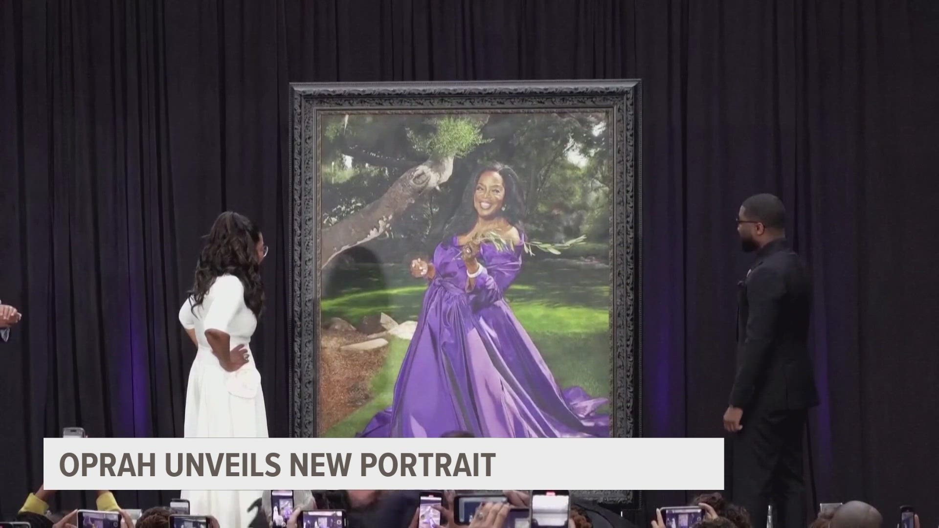National Portrait Gallery's Oprah Winfrey painting unveiled