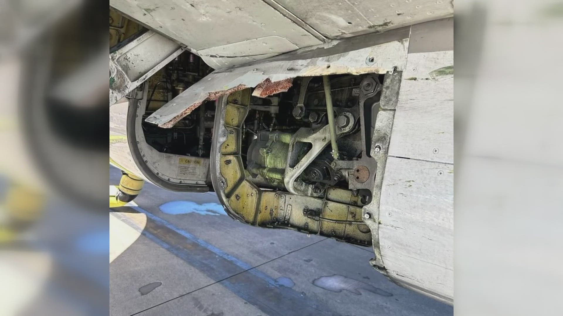Once crews realized the panel was missing, the airport paused all flights to make sure the piece wasn't on the runway.