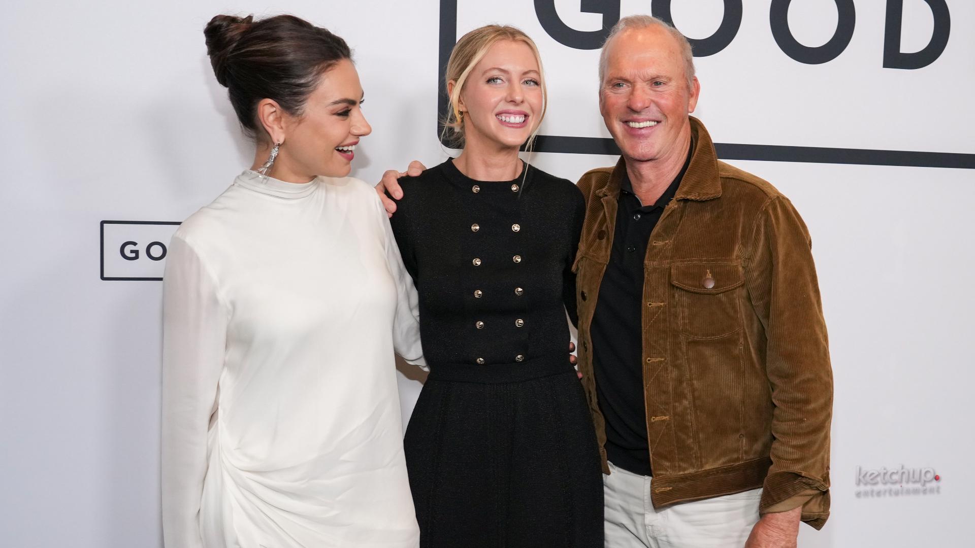 "Goodrich," co-starring Michael Keaton and Mila Kunis, is now in theaters nationwide.