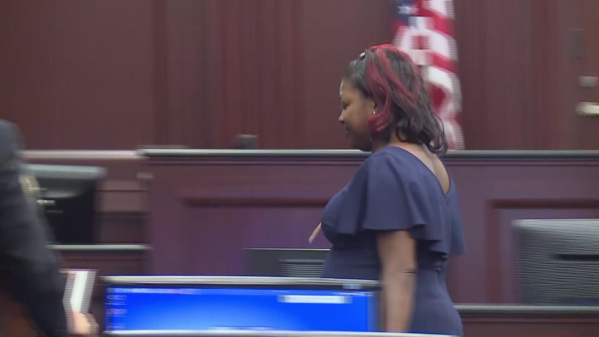 Shanara Mobley gave an emotional testimony to the court during Gloria Williams' sentencing.