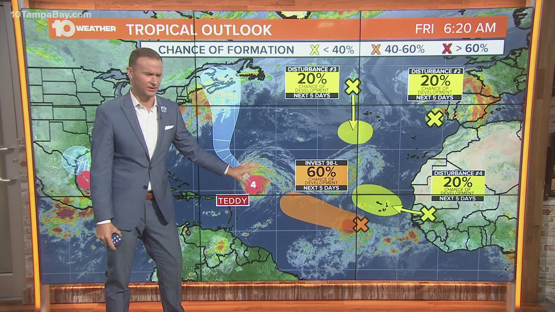 We're watching multiple systems in the Atlantic, including a major hurricane.