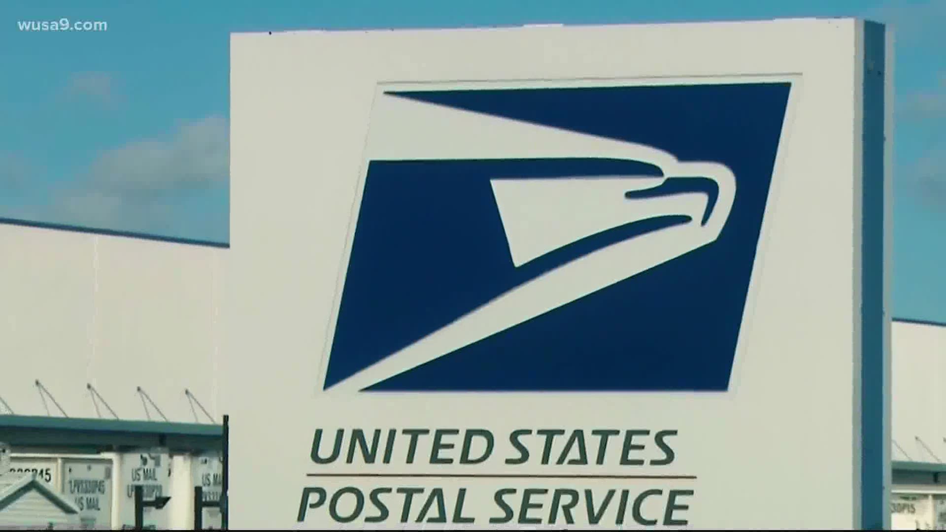 DC, Maryland and Virginia were told that the Postal Service might not be able to meet their state-mandated deadlines for mail-in ballots in the 2020 election.