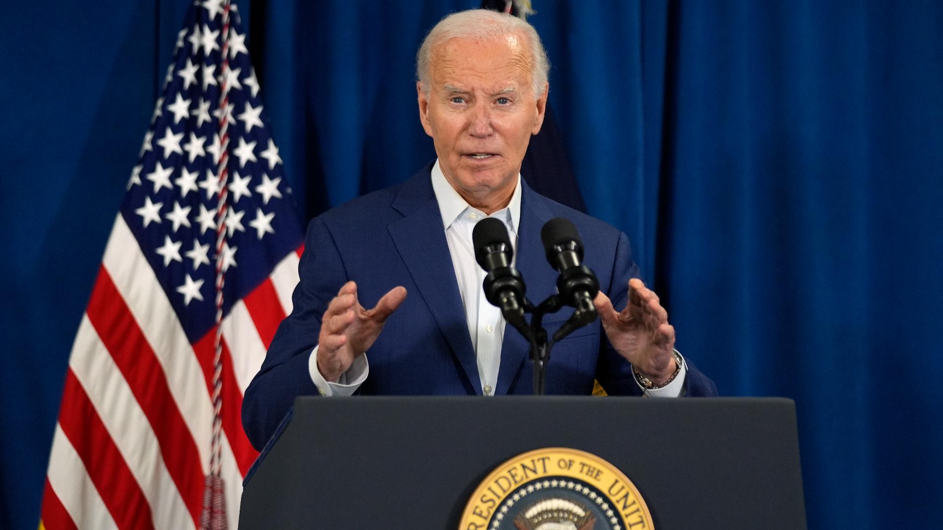 “There's no place in America for this type of violence,” President Joe Biden, who is running against Trump as the presumptive Democratic nominee, said in remarks.