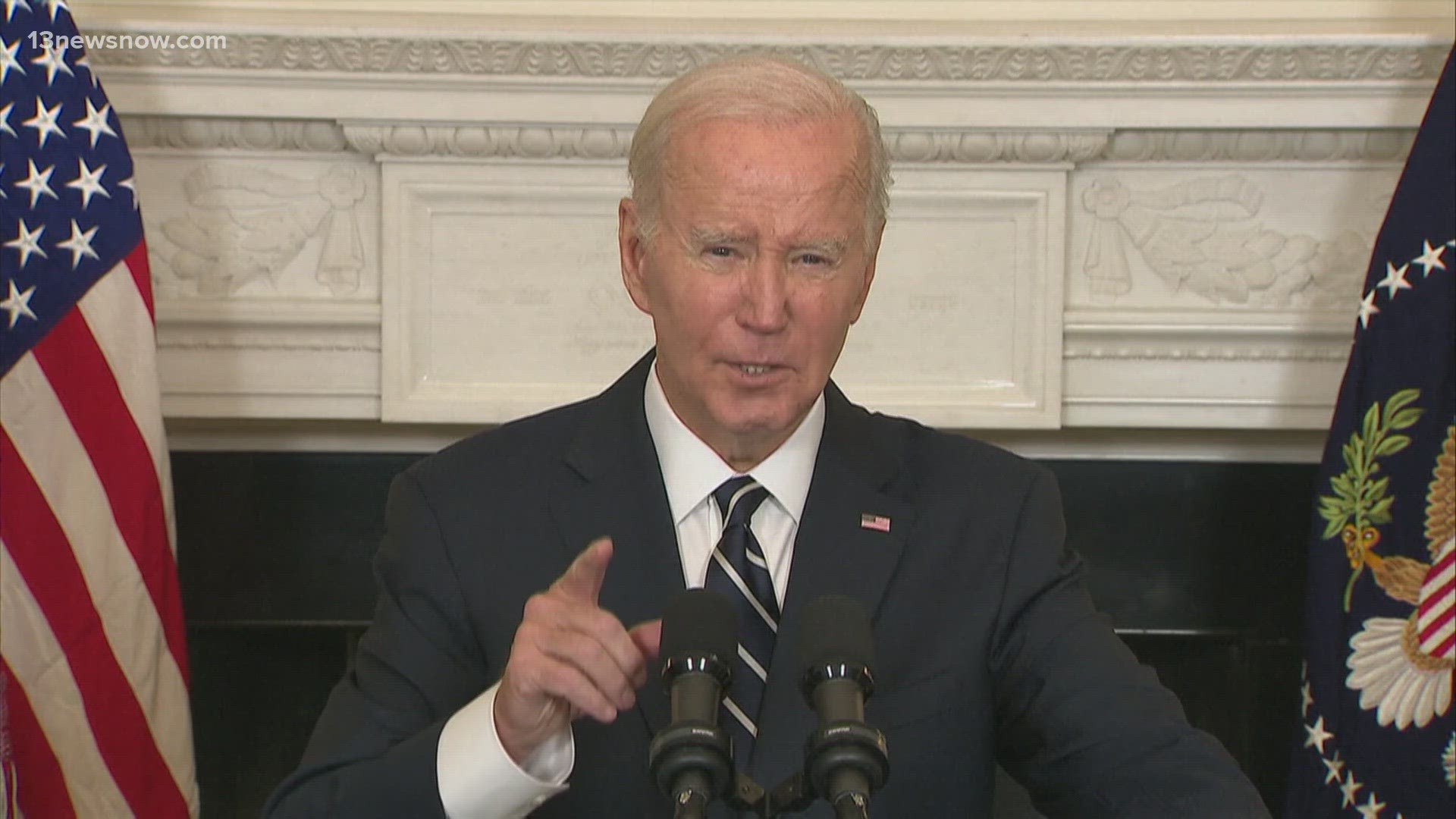 President Biden, his cabinet and bipartisan members of Congress are all vowing support for one of the U.S.' closest allies.