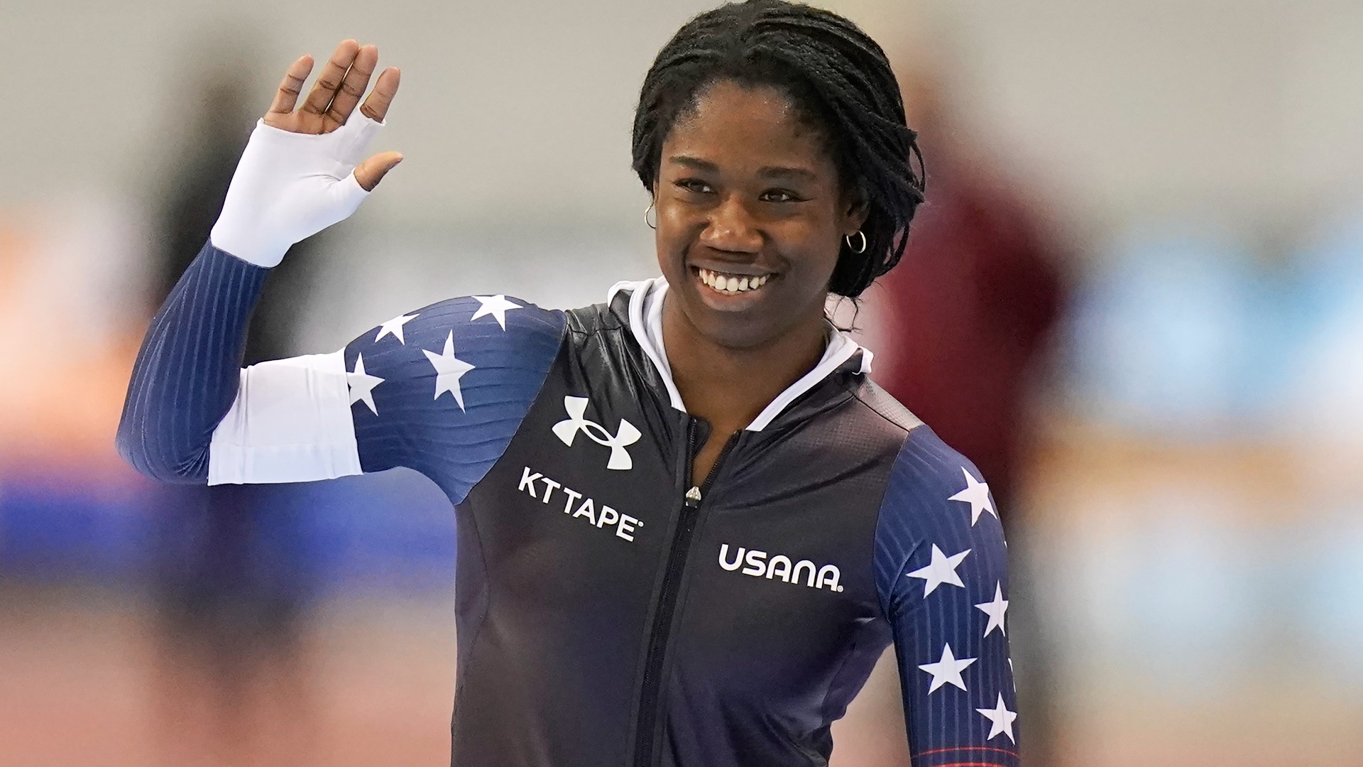 Jackson Profile was the first black American woman to compete at the Olympics in long track speed skating.