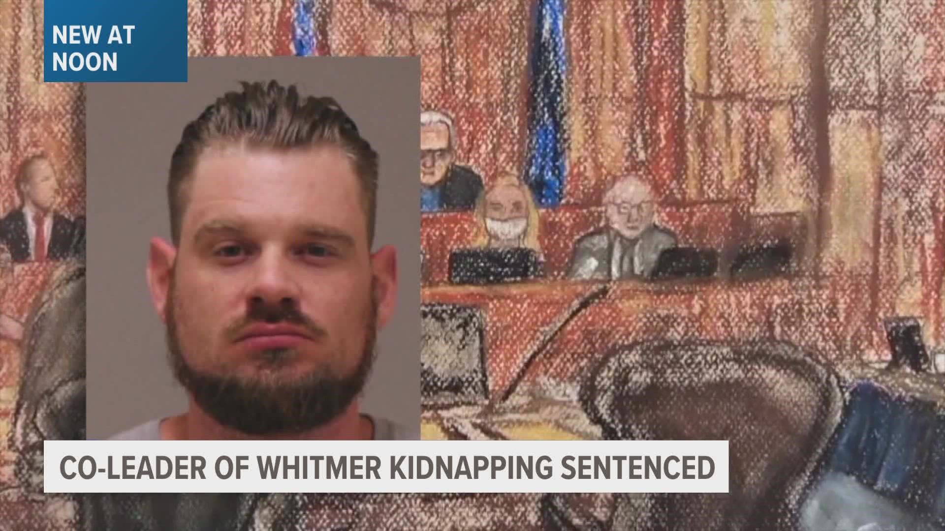 Man Convicted Of Whitmer Kidnapping Plot Gets 16 Years | Kgw.com