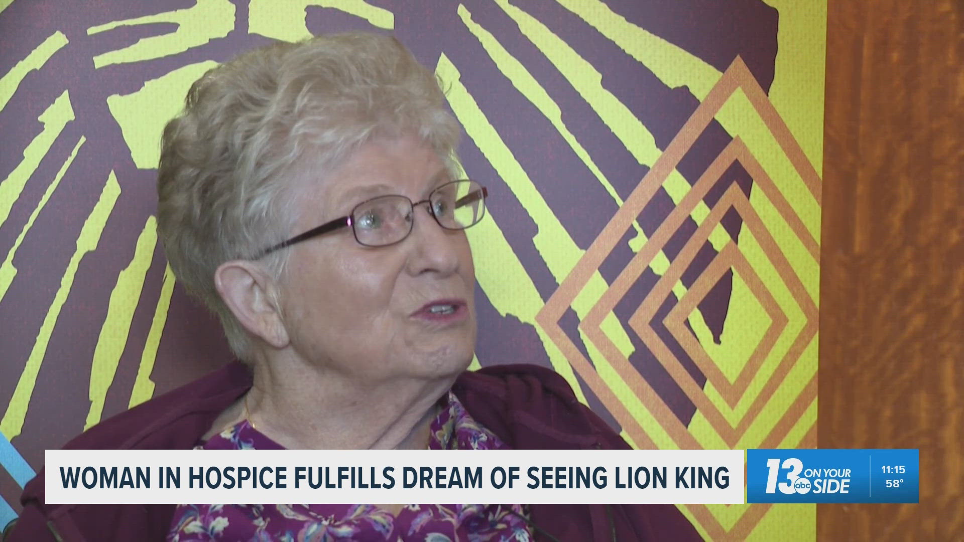 Hospice workers surprise Michigan woman with tickets to 'The Lion King,' fulfilling a lifelong dream